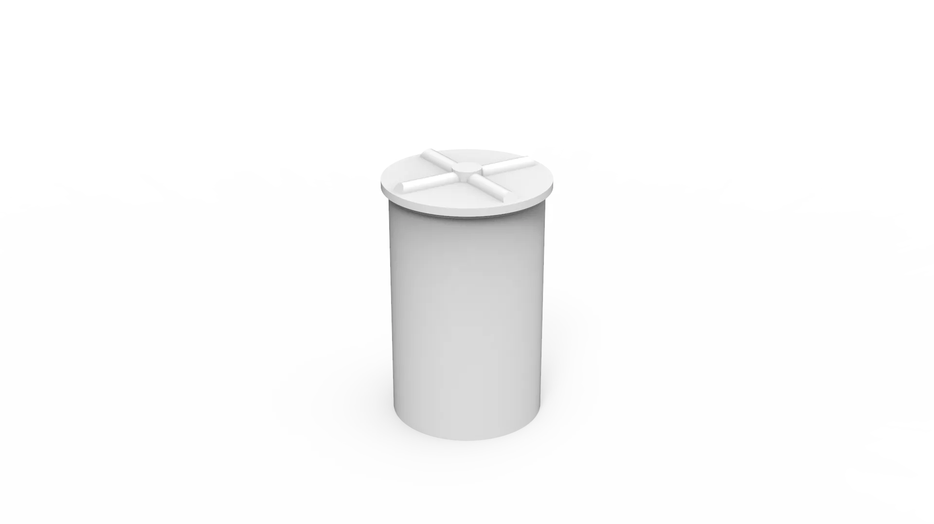 500L Round Drum With Loose Fitting Lid (RD0500)