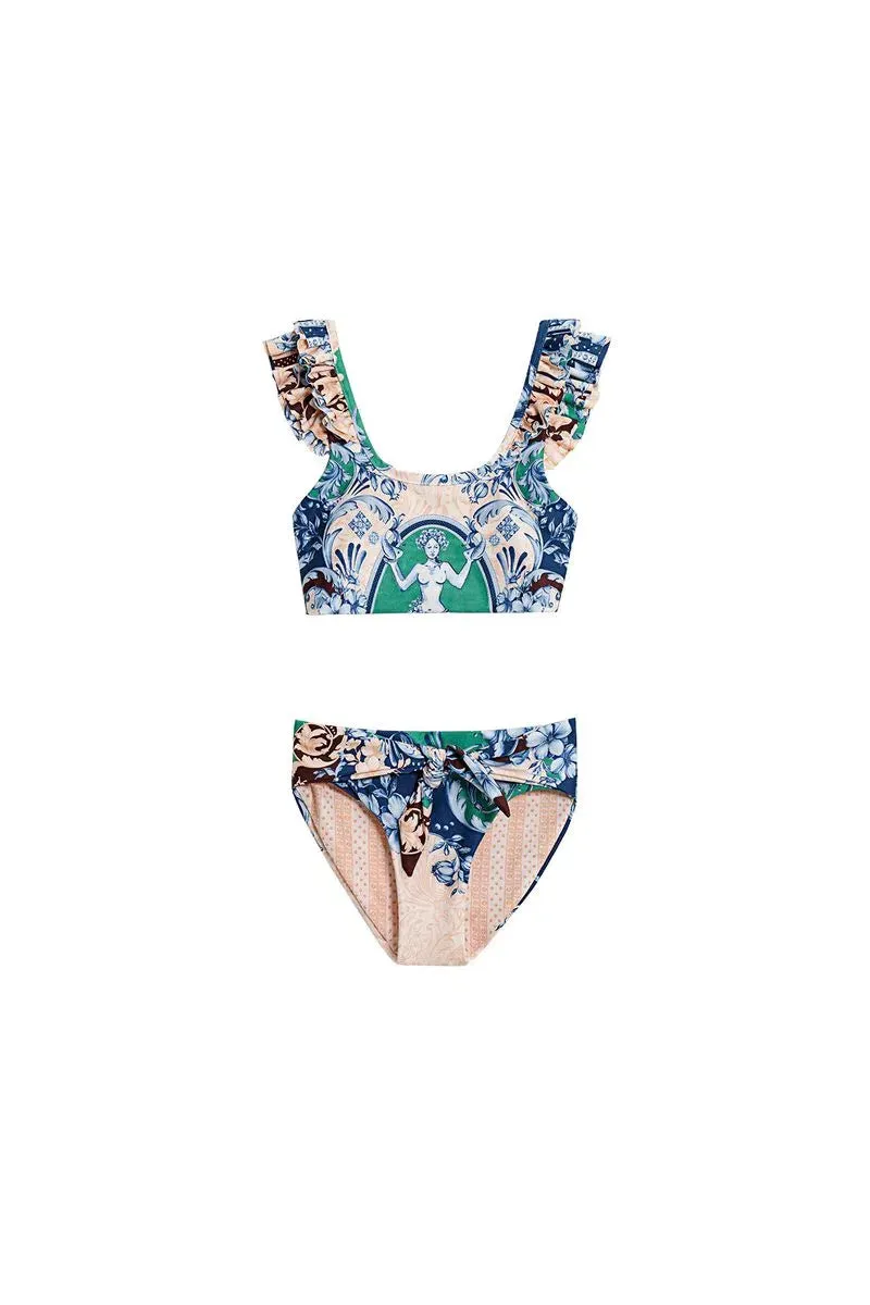 Agua Bendita Cardumen Cloud Girls Bikini Set