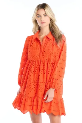 Allison New York Millie Dress - Cherry Tomato