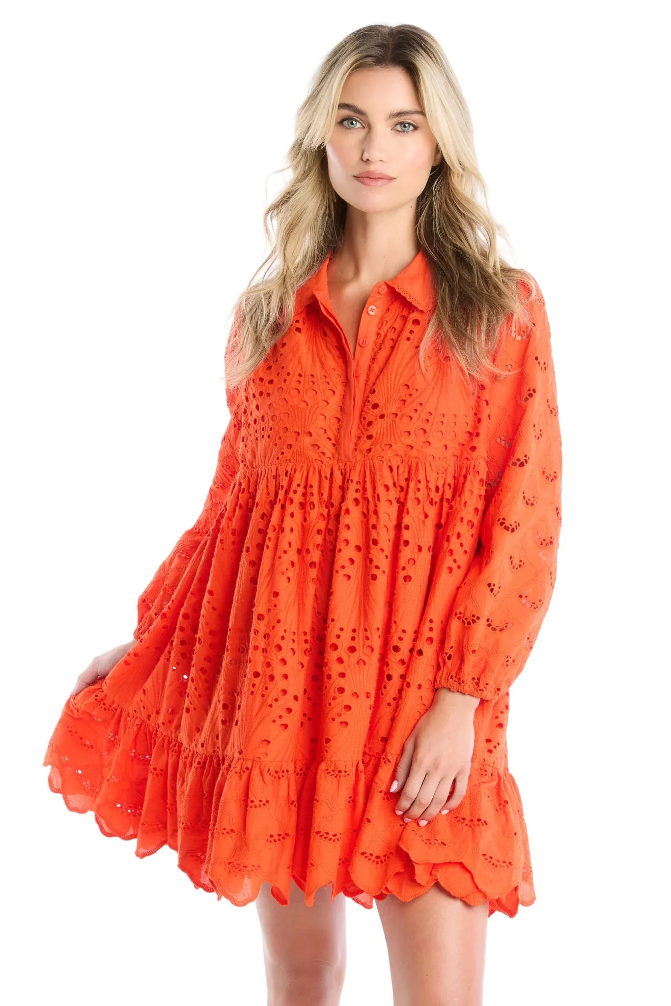 Allison New York Millie Dress - Cherry Tomato