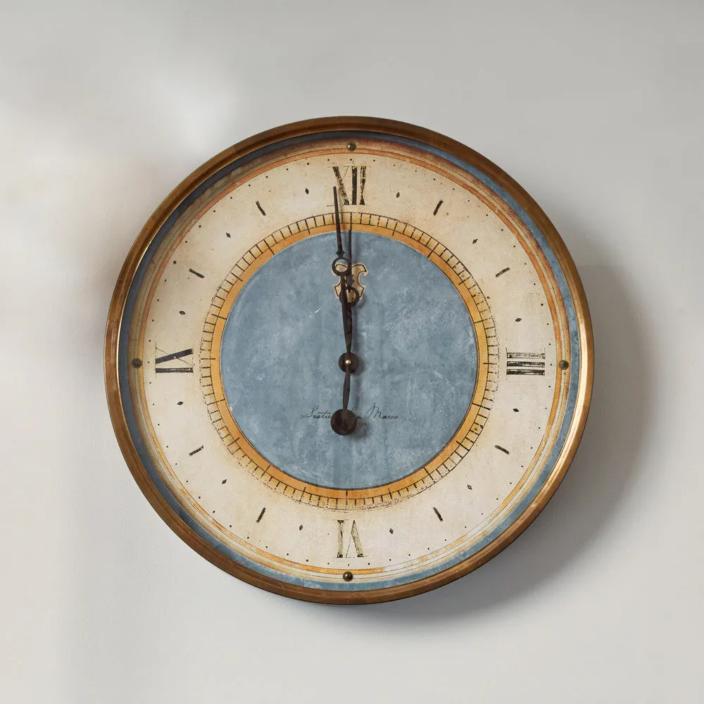 Azure Wall Clock
