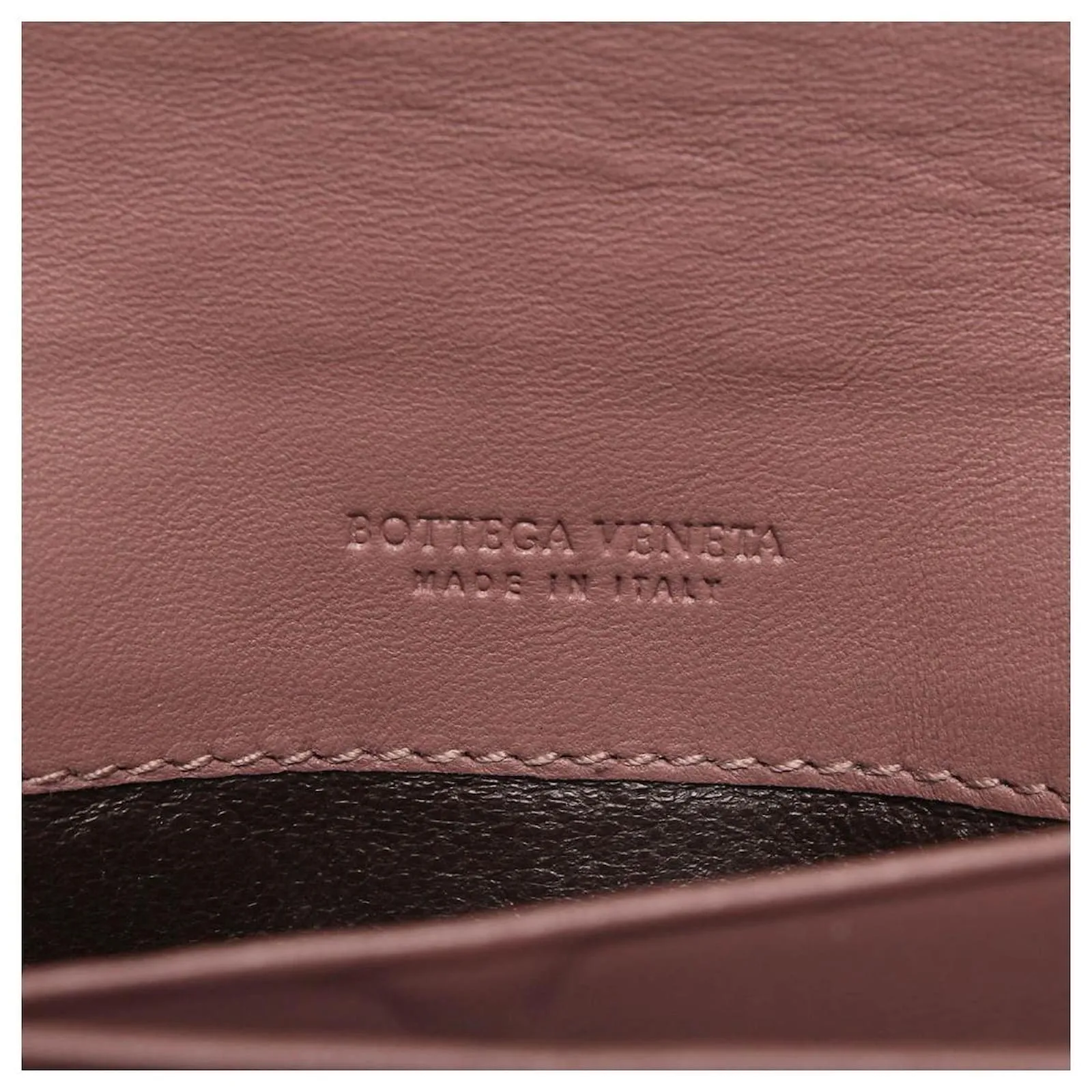 BOTTEGA VENETA INTRECCIATO LEATHER WALLET