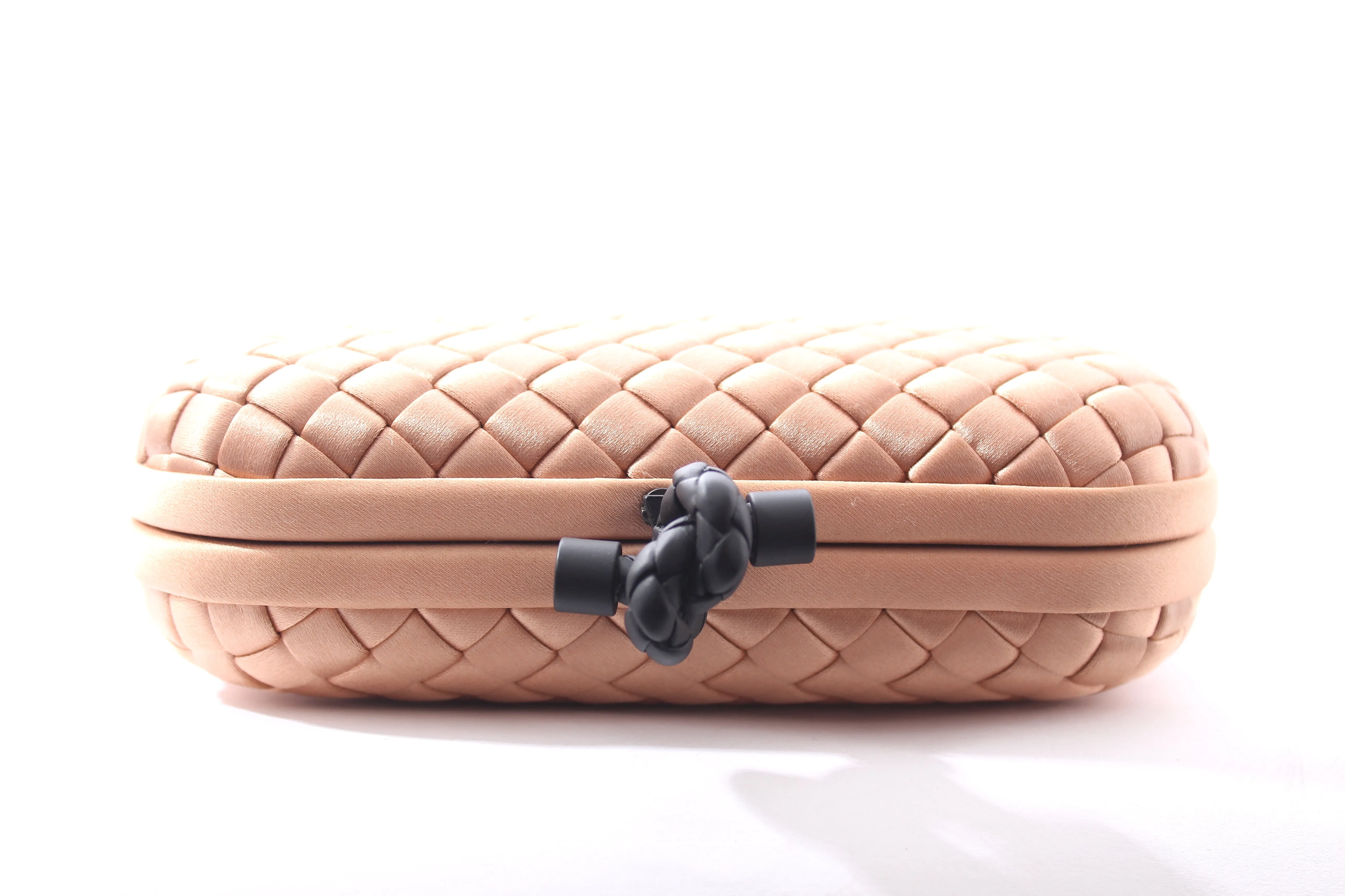 Bottega Veneta Knot Satin Clutch Bag