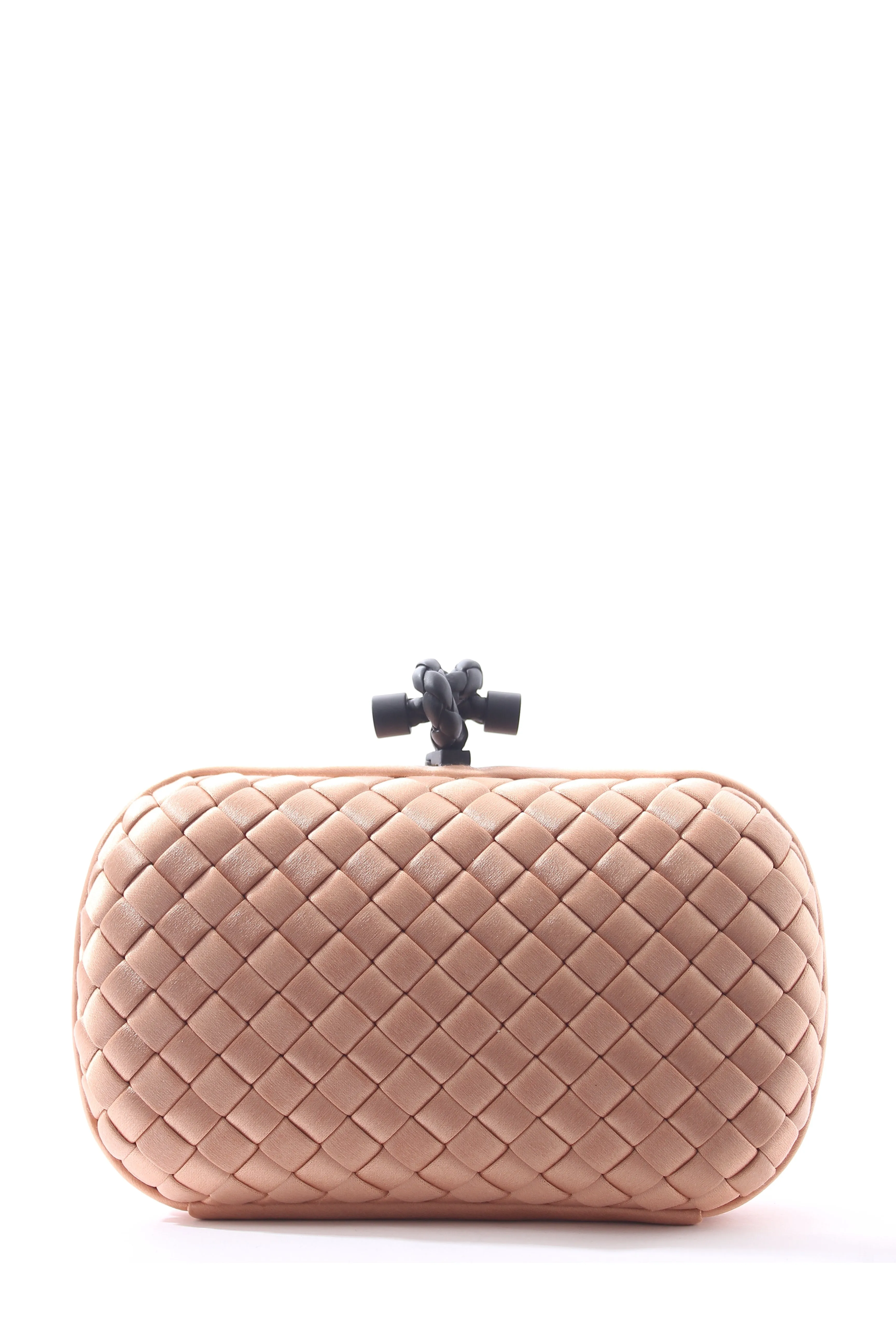 Bottega Veneta Knot Satin Clutch Bag