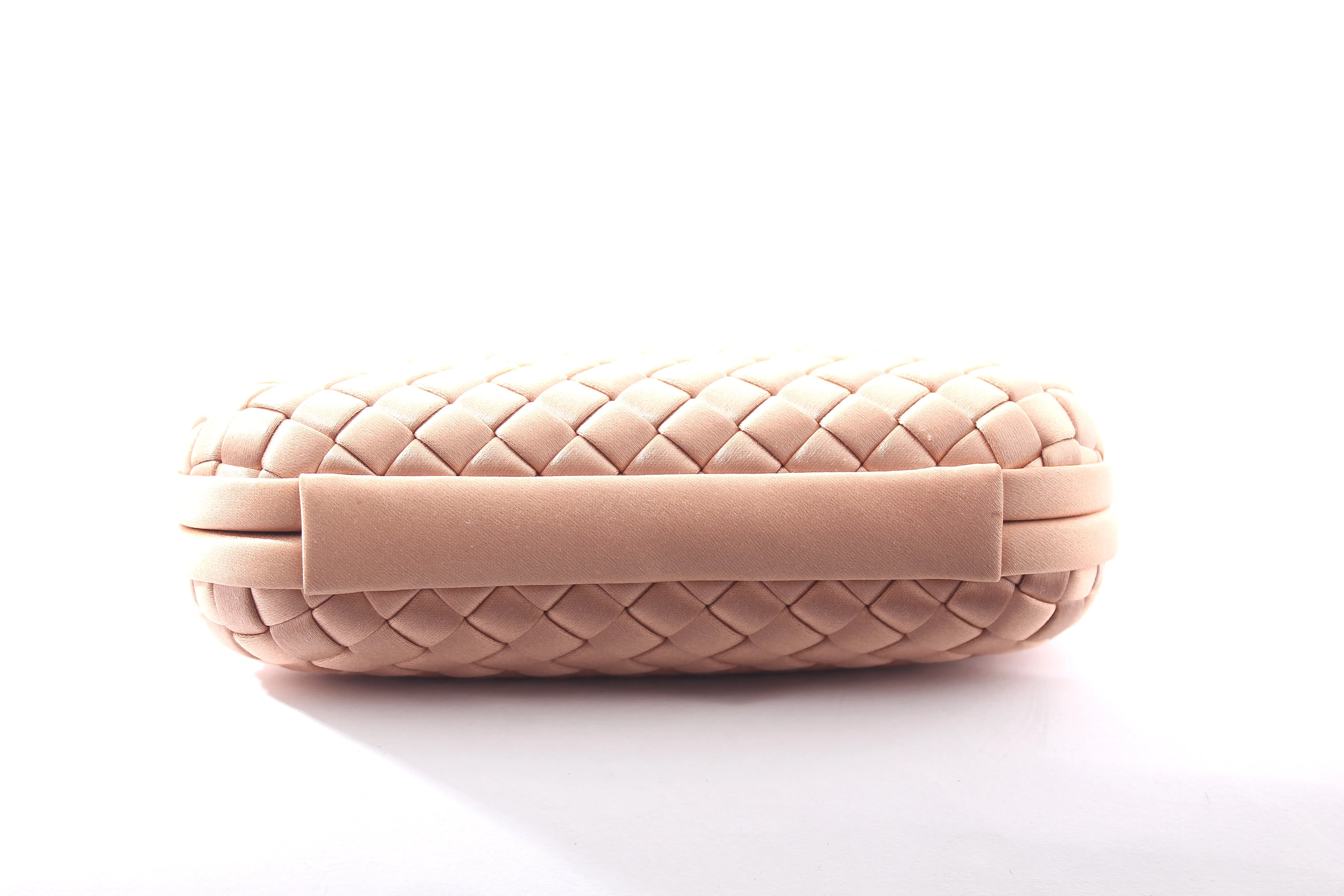 Bottega Veneta Knot Satin Clutch Bag