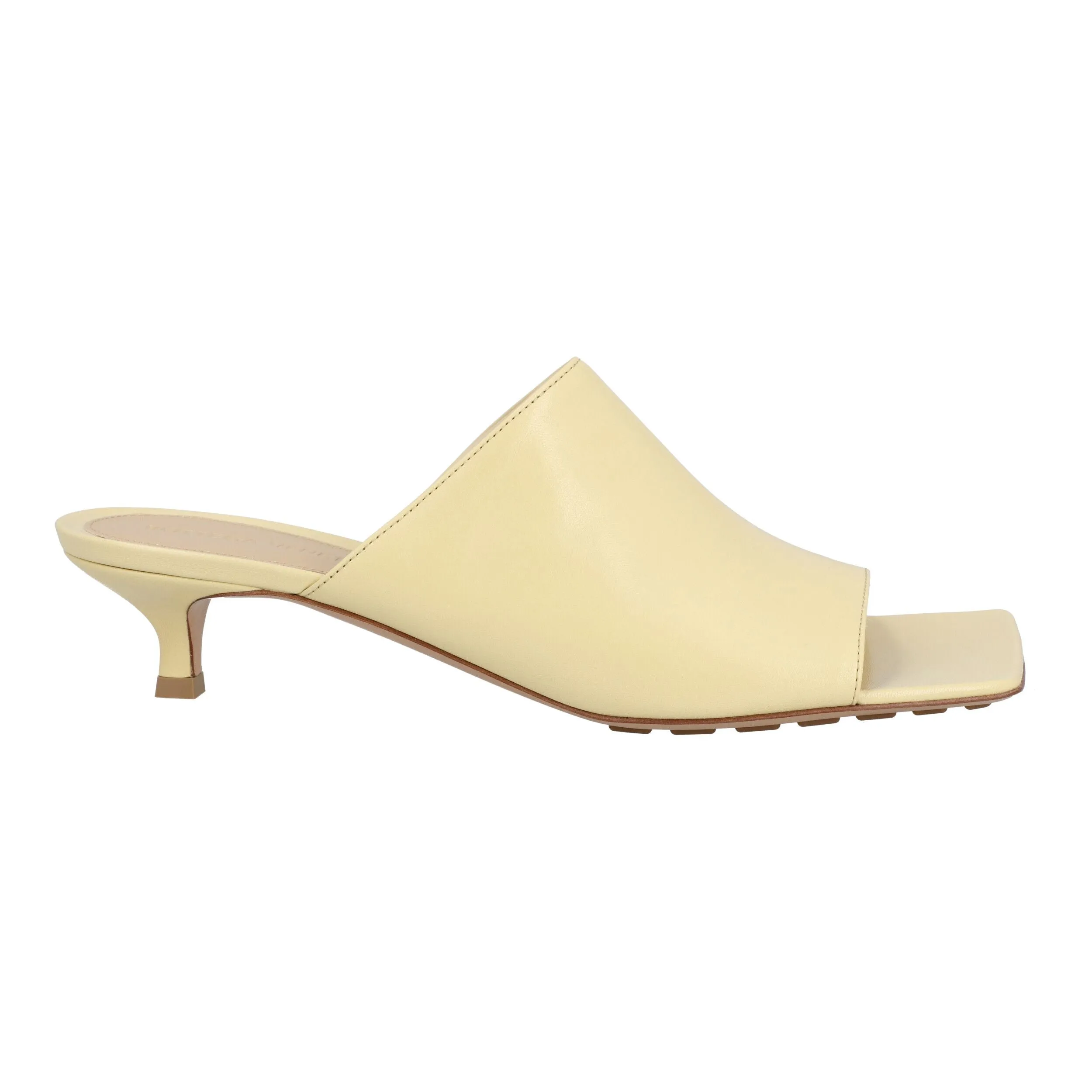 Bottega Veneta Women Stretch Mule in white Lambskin