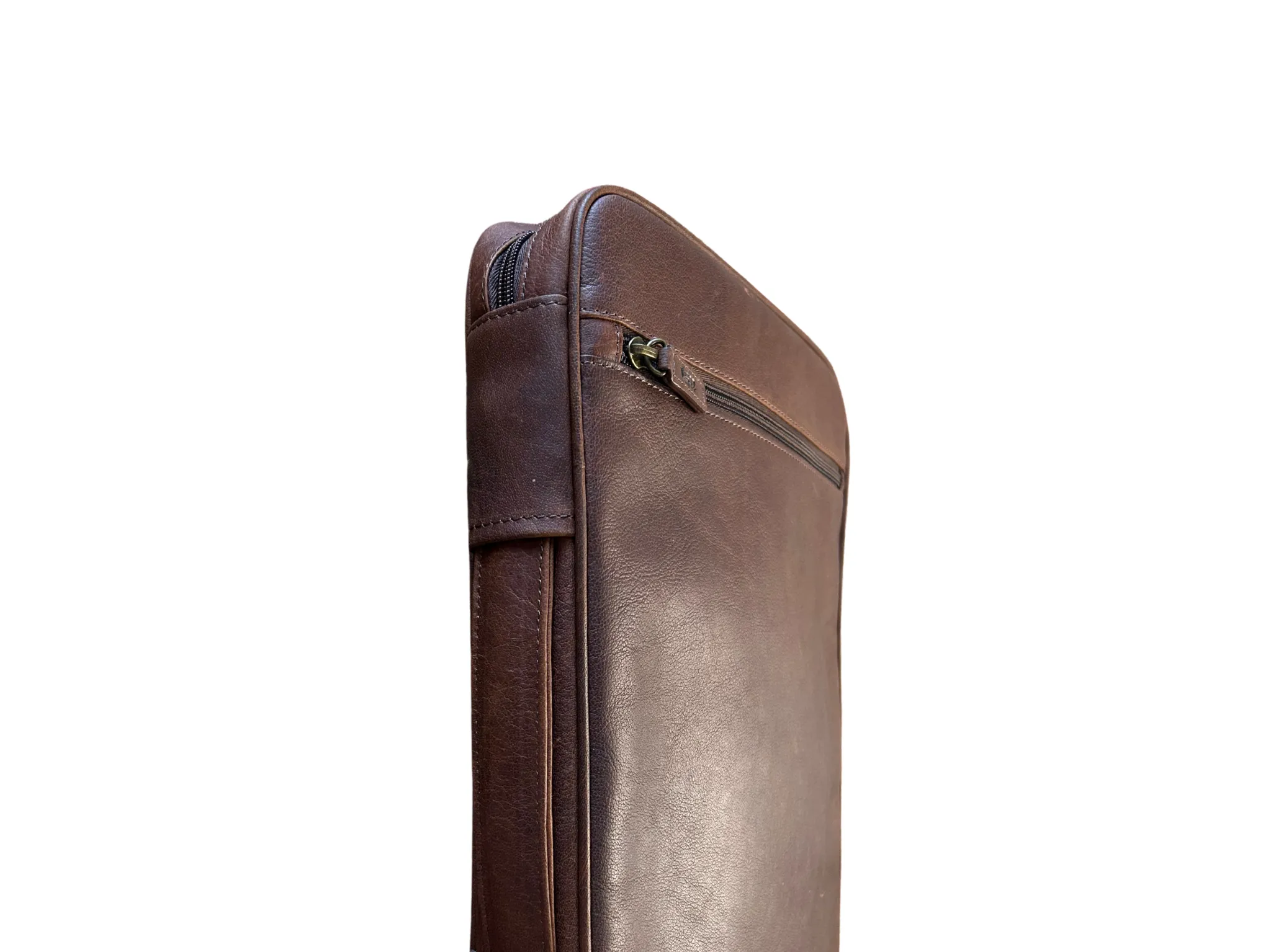Cambridge Full Grain Leather Tech Case - Large