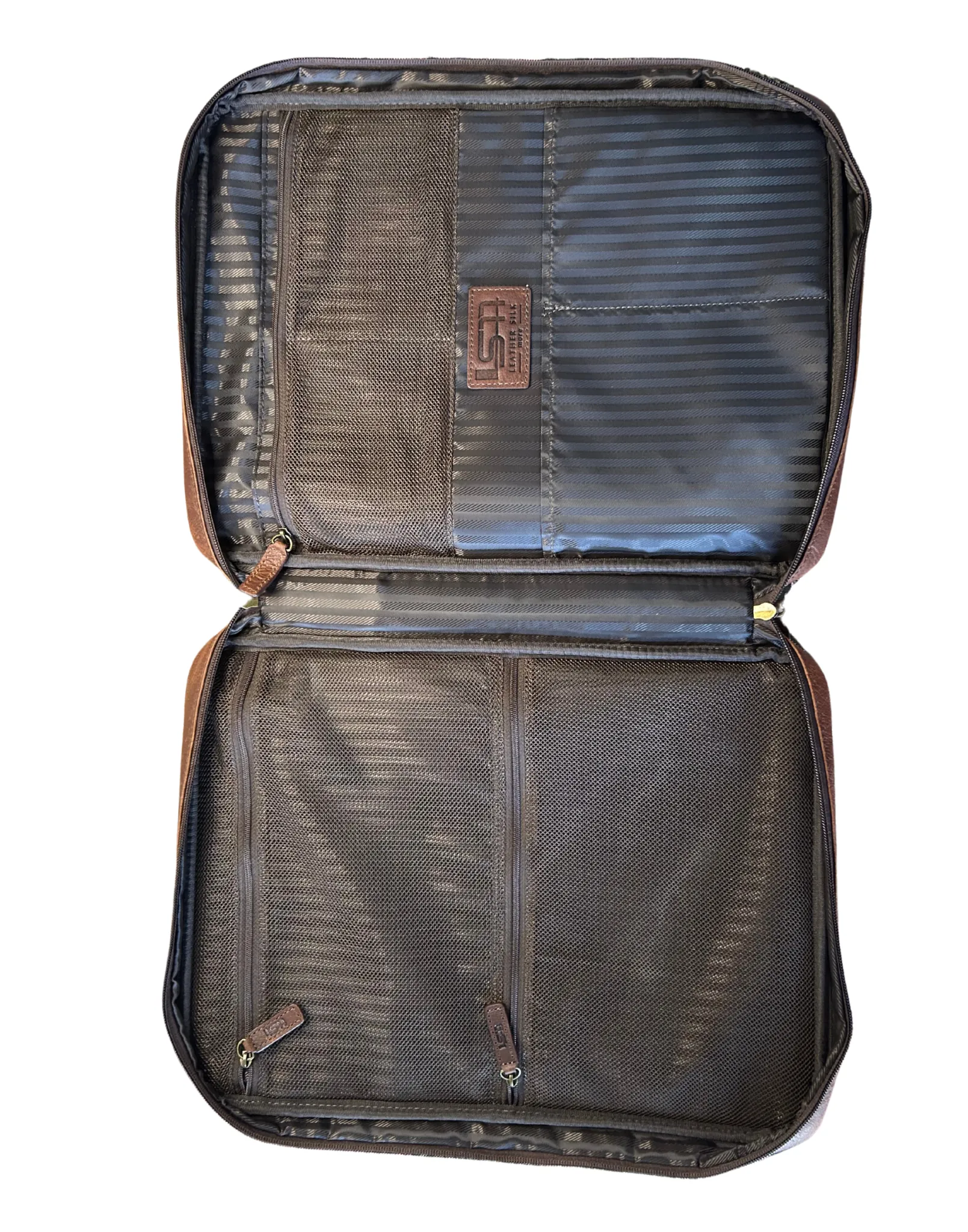 Cambridge Full Grain Leather Tech Case - Large