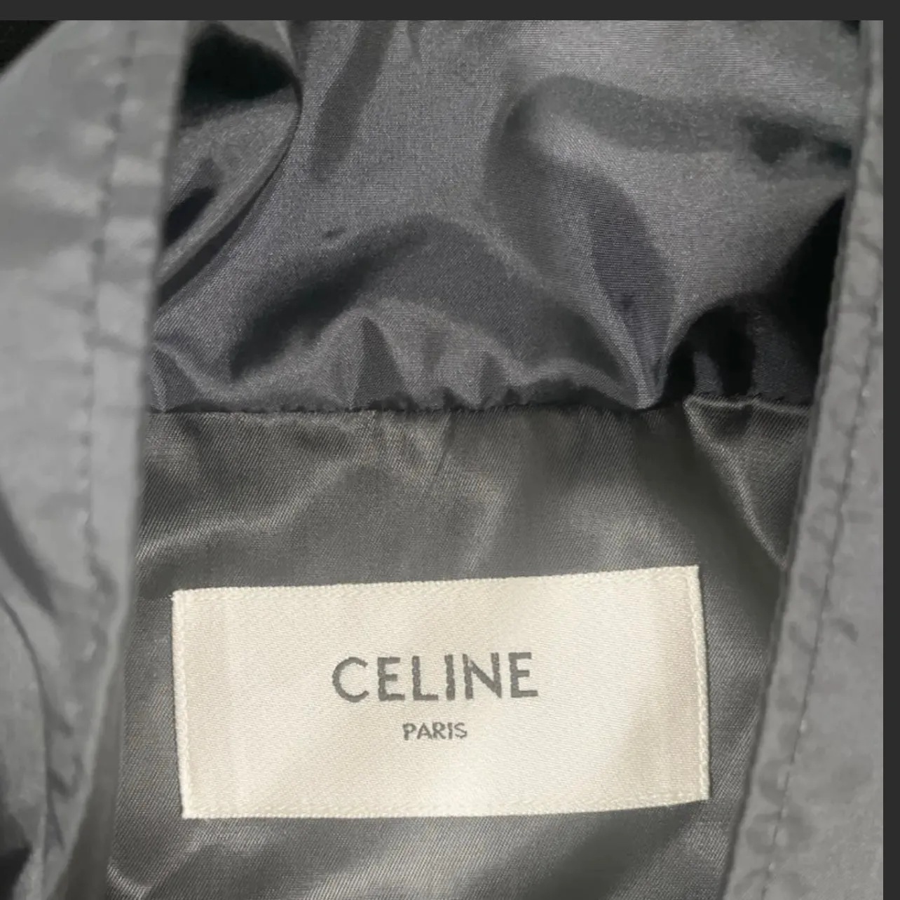 CELINE 21AW Checker zip up nylon blouson