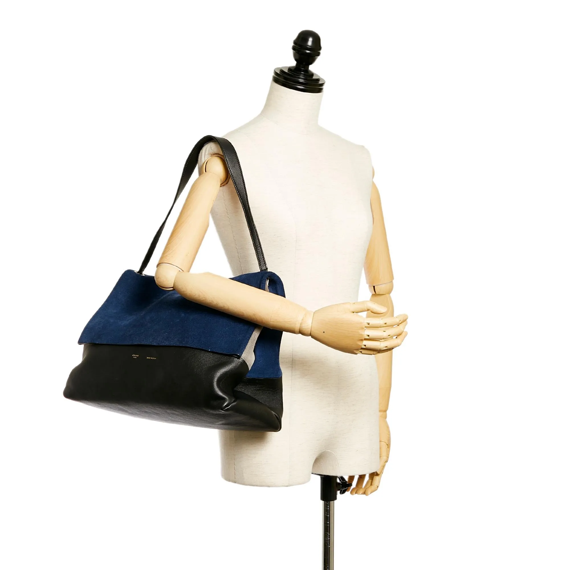 Celine All Soft Leather Shoulder Bag