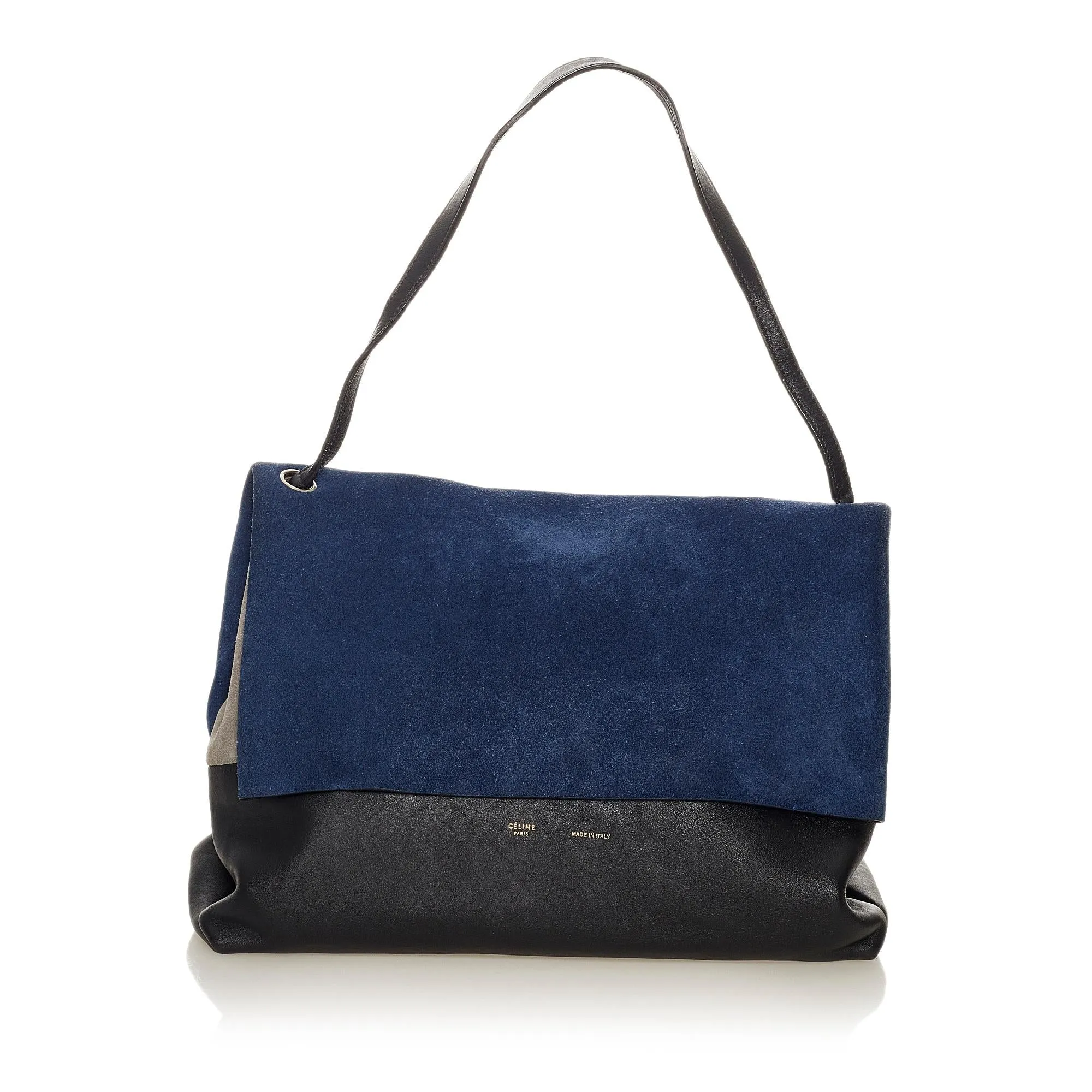 Celine All Soft Leather Shoulder Bag