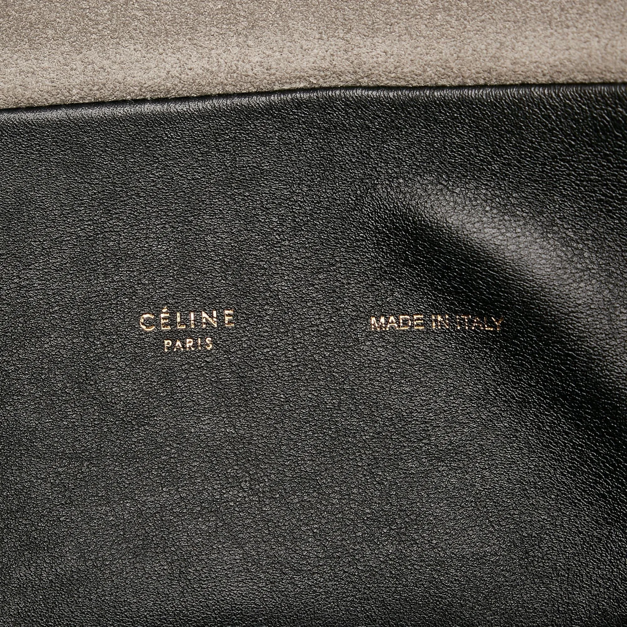 Celine All Soft Leather Shoulder Bag