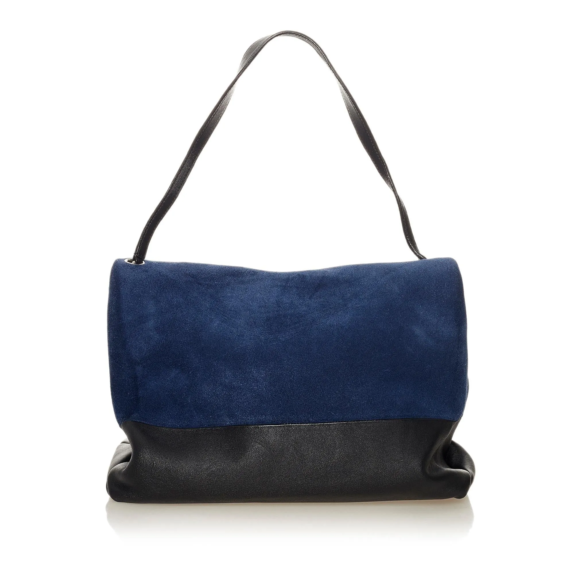 Celine All Soft Leather Shoulder Bag