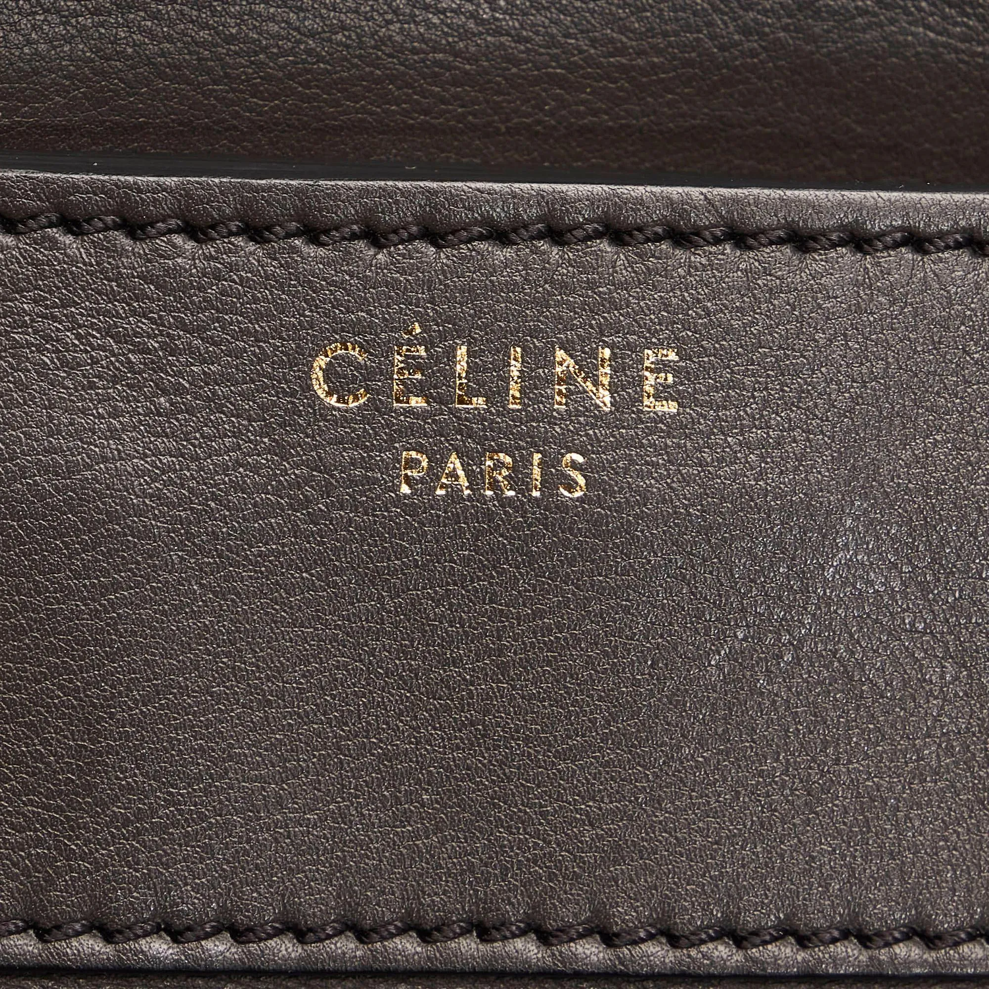 Celine Envelope Luggage Tote Leather Handbag (SHG-30072)