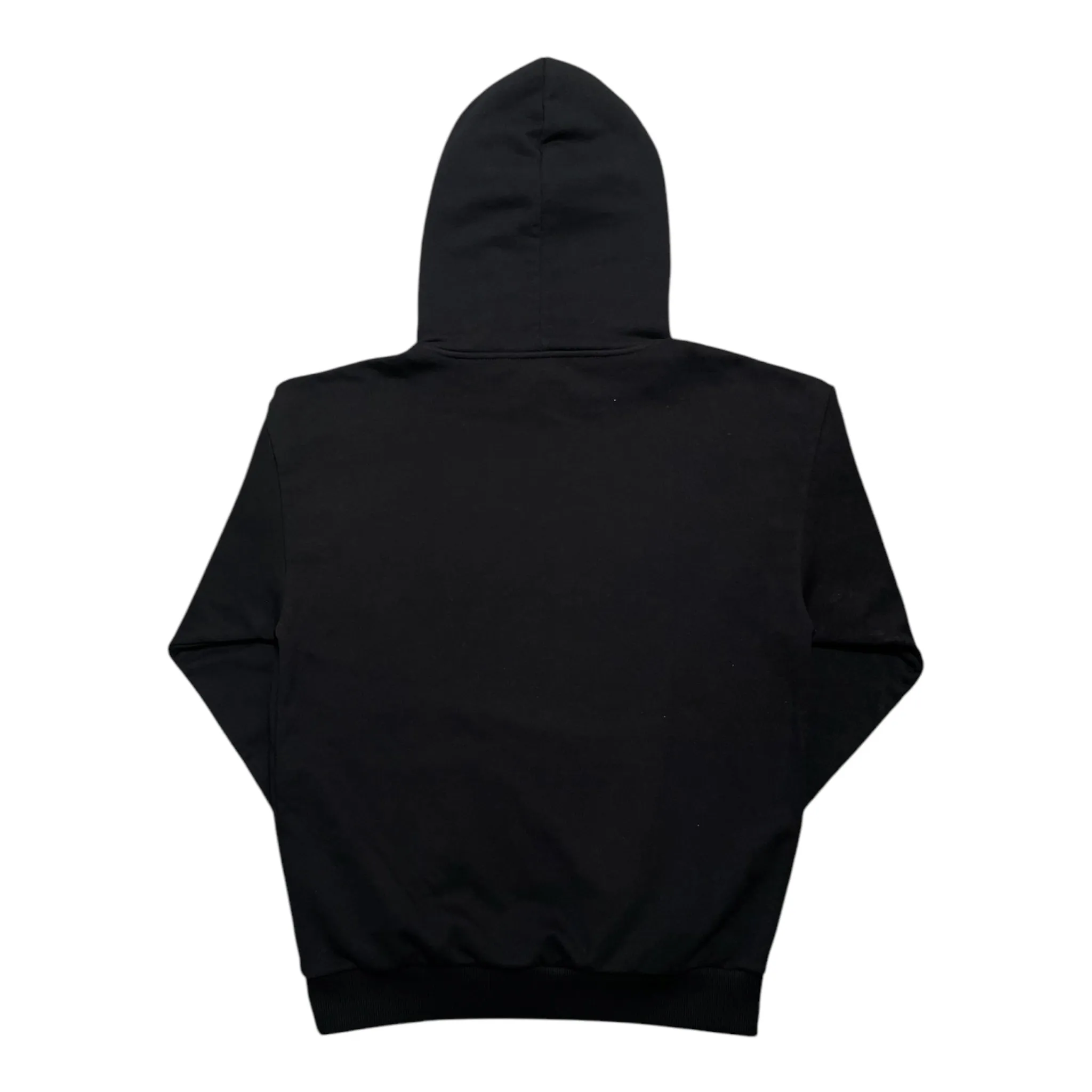 Celine Logo Loose Fit Hooded Sweatshirt Black