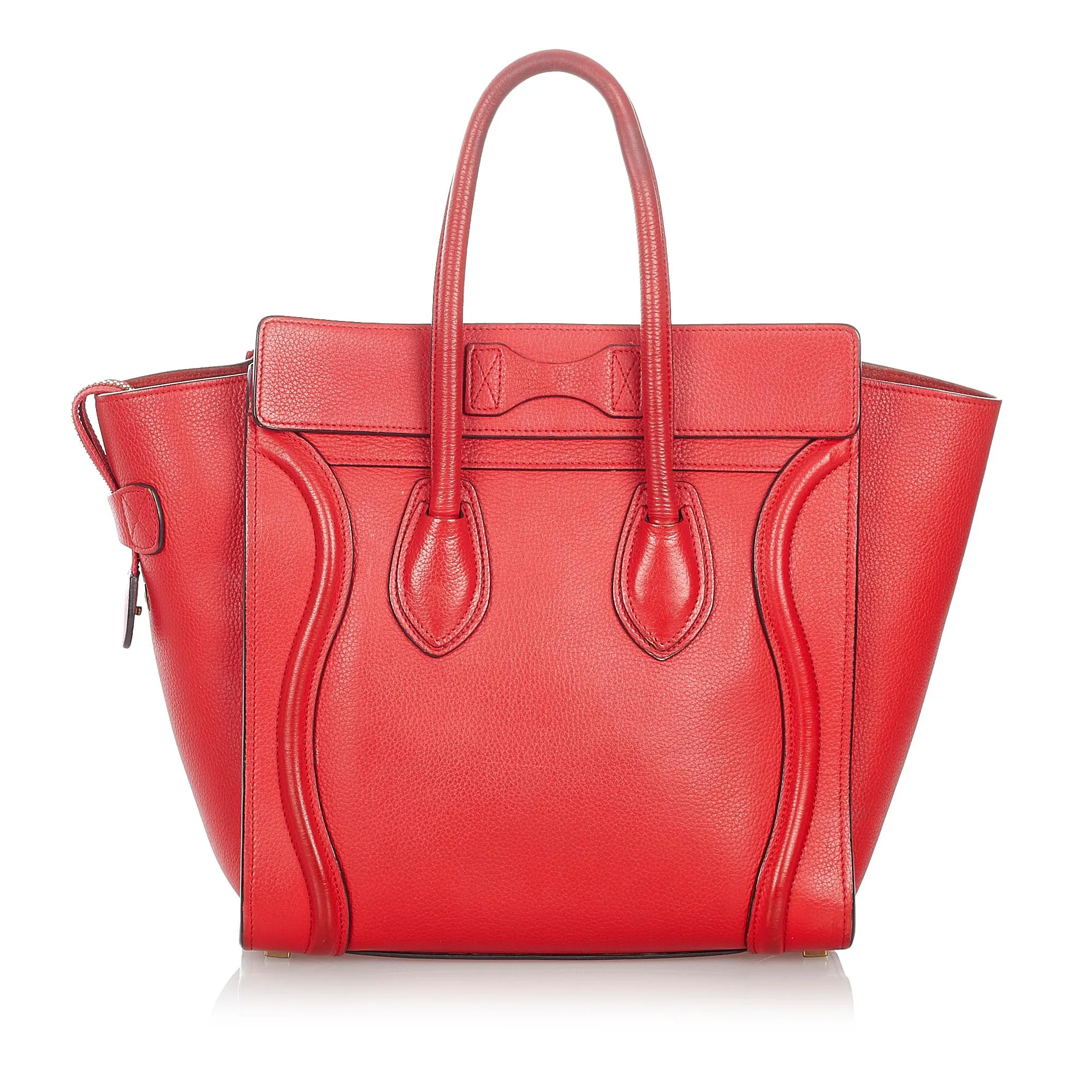 Celine Micro Luggage Leather Handbag (SHG-37633)