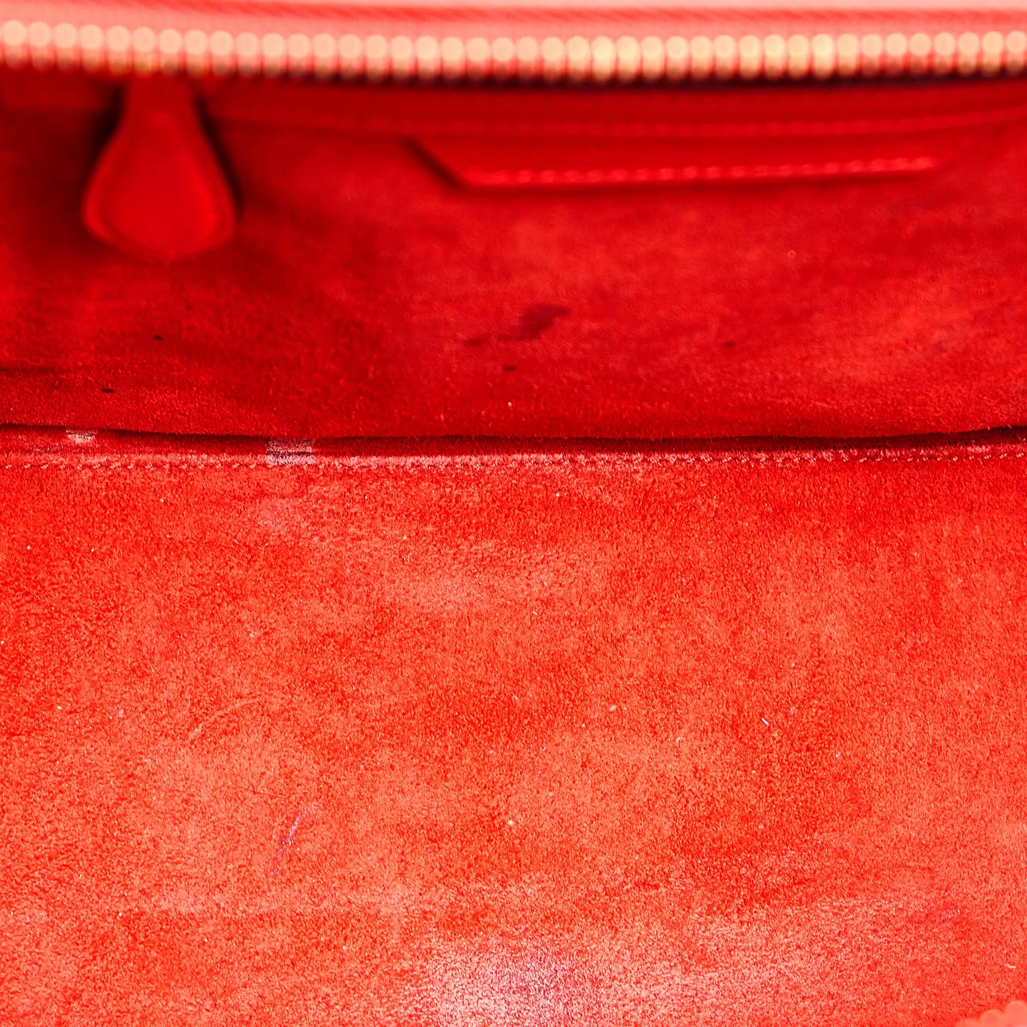 Celine Micro Luggage Leather Handbag (SHG-37633)