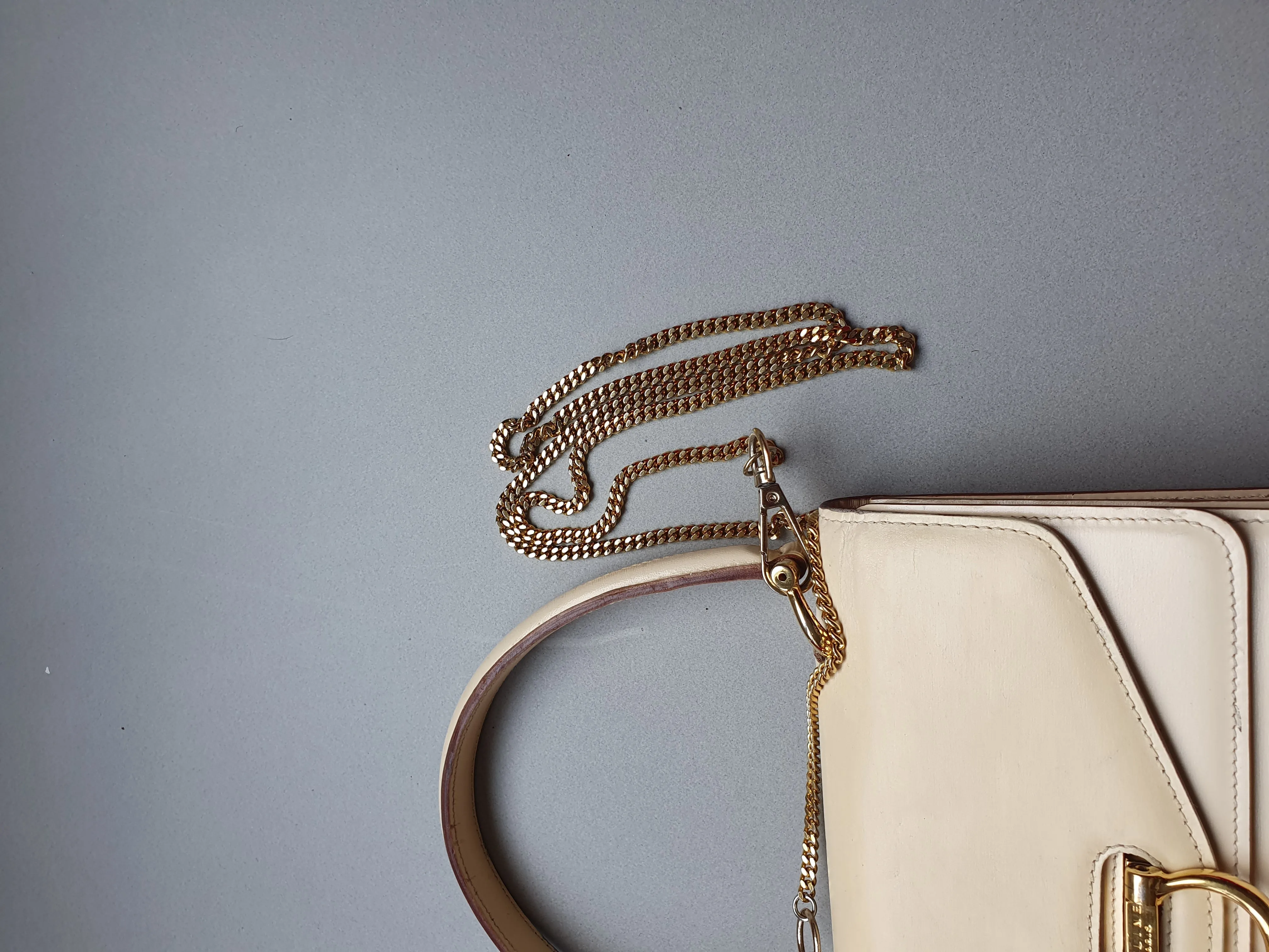 Celine vintage leather classic bag