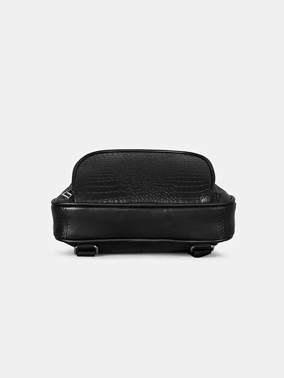 CIMONI Premium Genuine Leather Backpack Classic Executive Office Shoulder Straps Water Resistant Bag