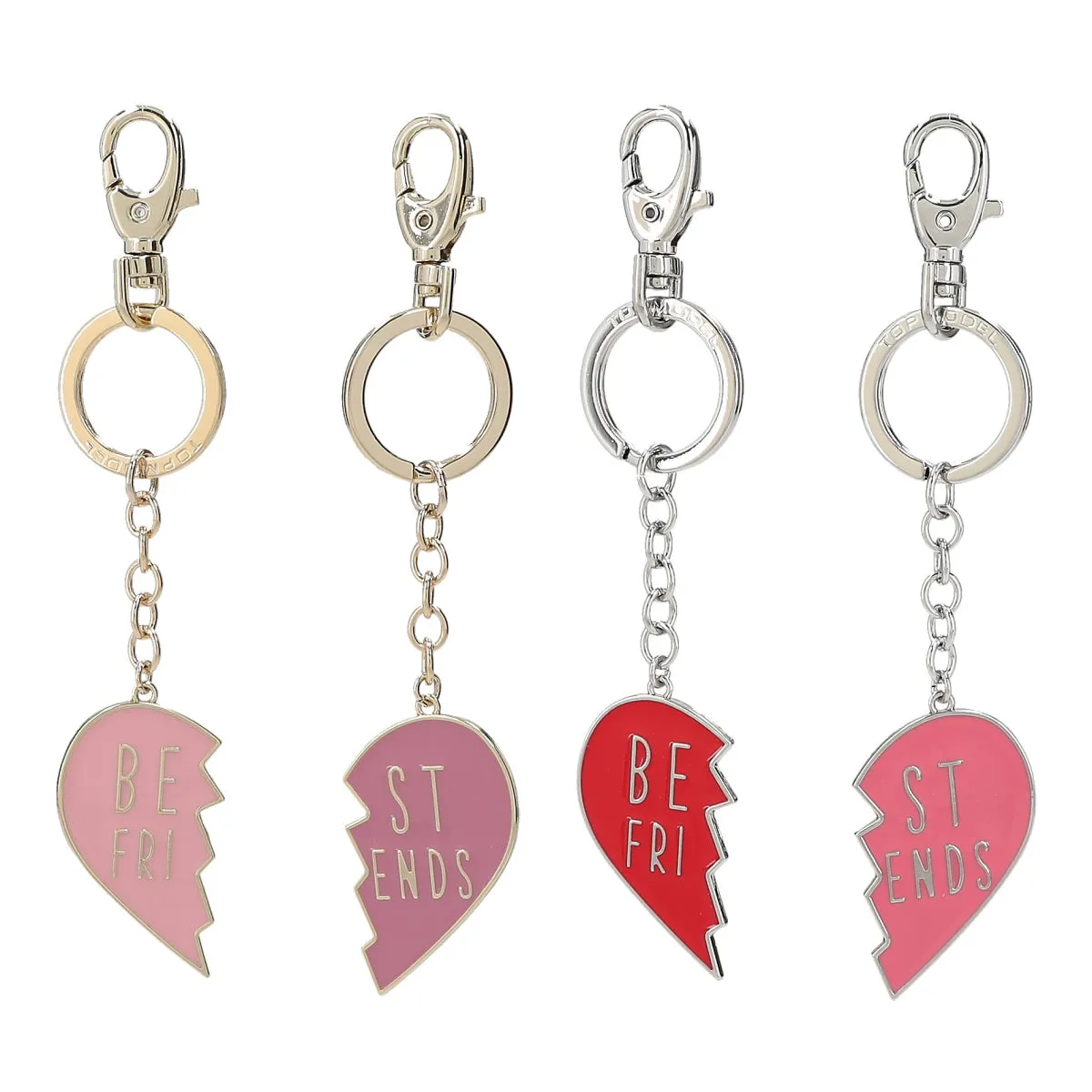 Depesche Topmodel Keyring Set Heart BFF (1pc)
