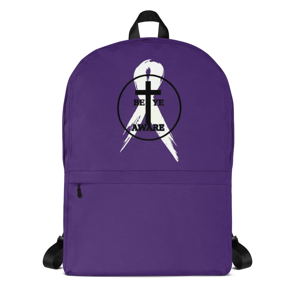 Domestic Violence Awareness Backpacks
