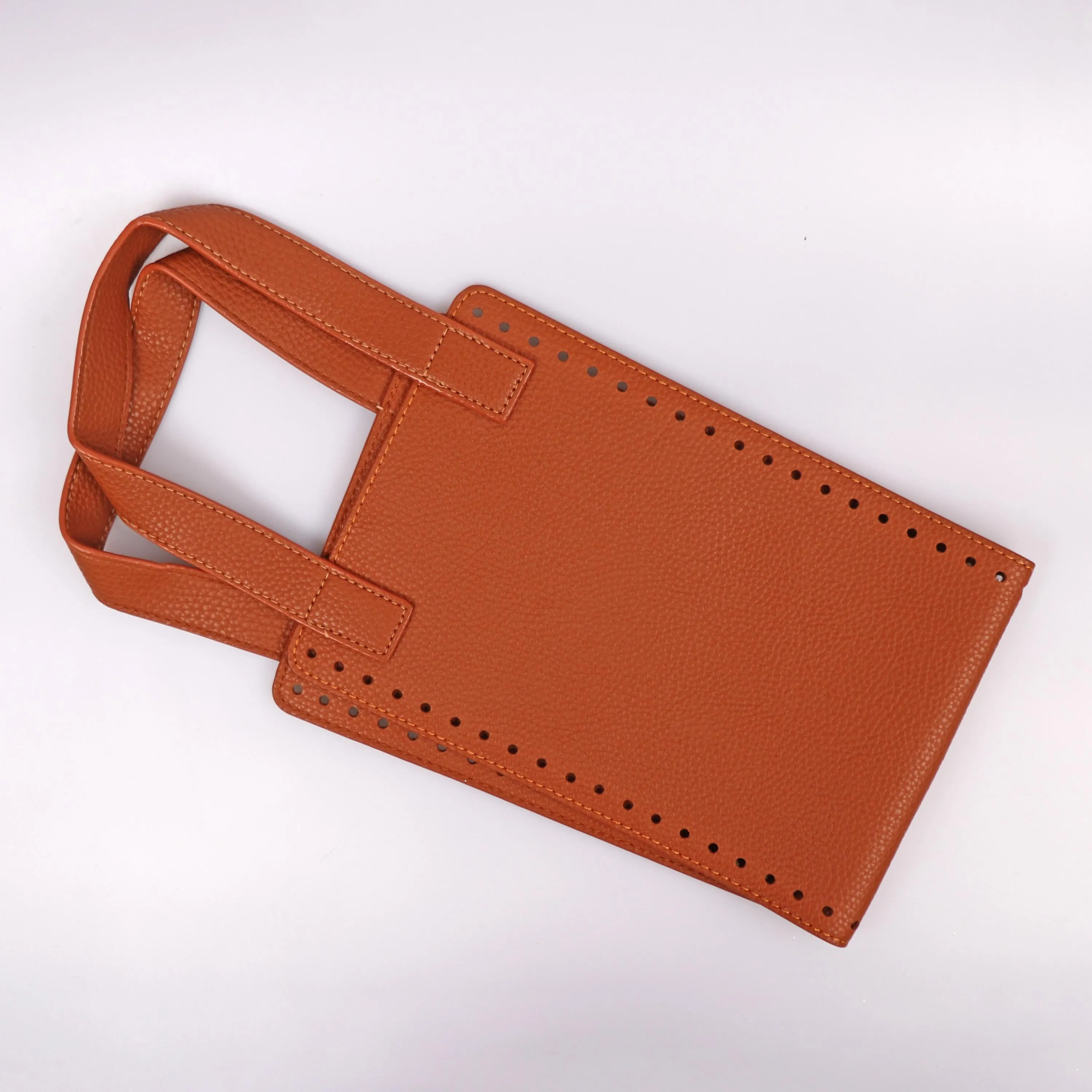 Eco-Leather Insert with Handles for Bags, 52x17 cm