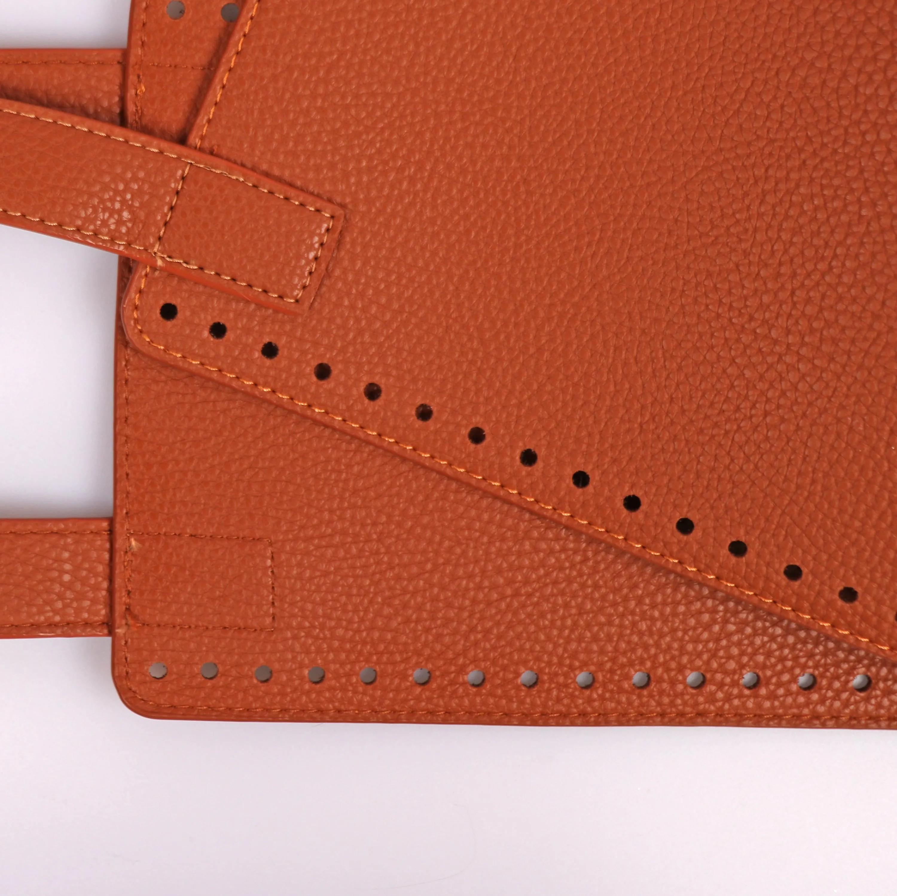 Eco-Leather Insert with Handles for Bags, 52x17 cm