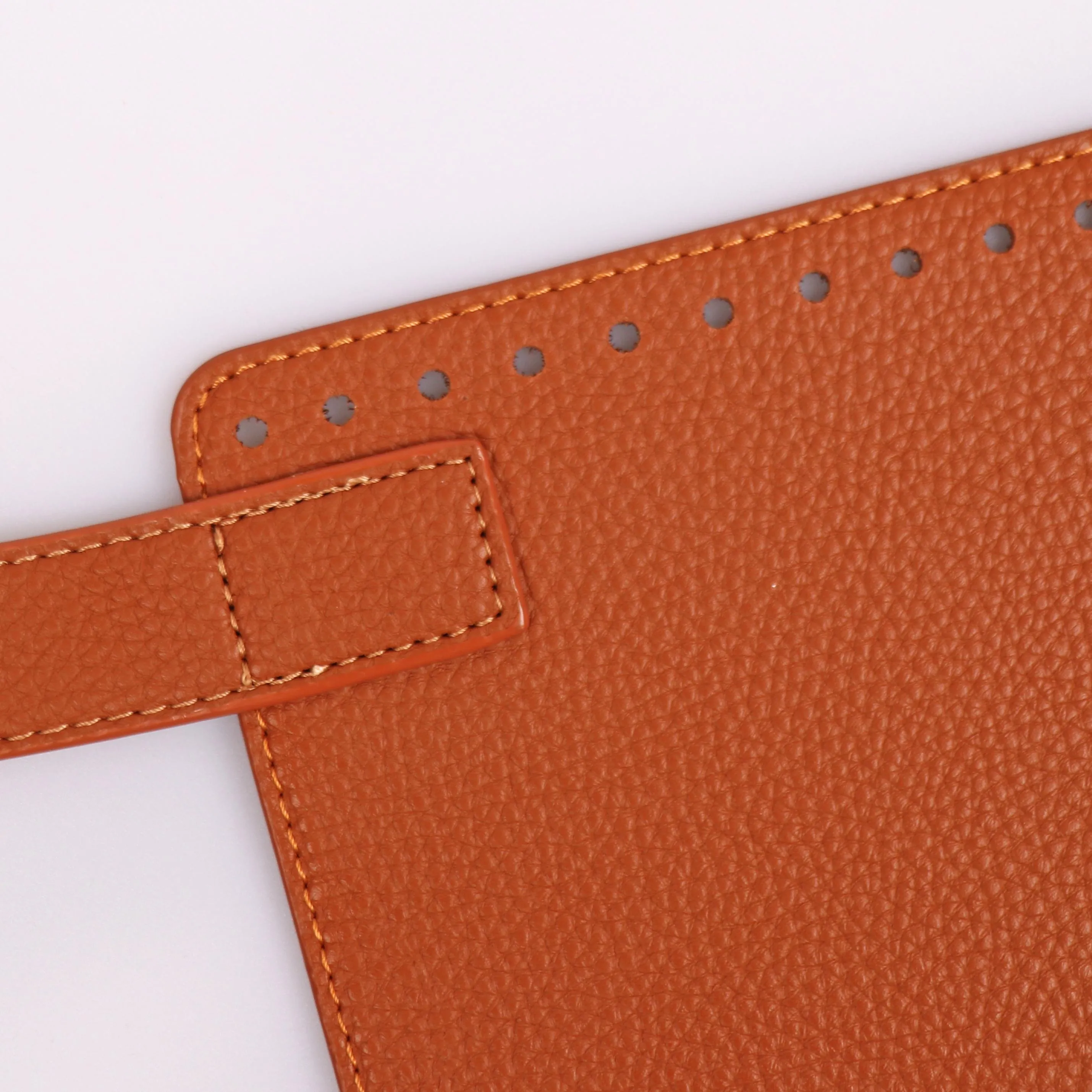 Eco-Leather Insert with Handles for Bags, 52x17 cm