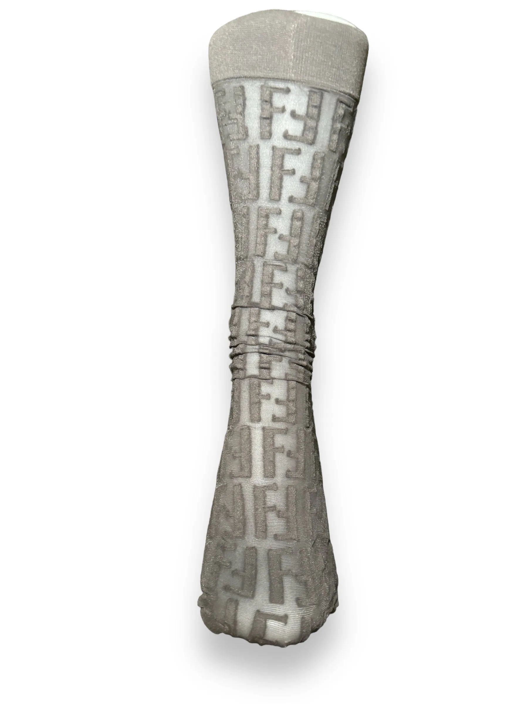 F Inspired Logo Stocking Socks - Gray