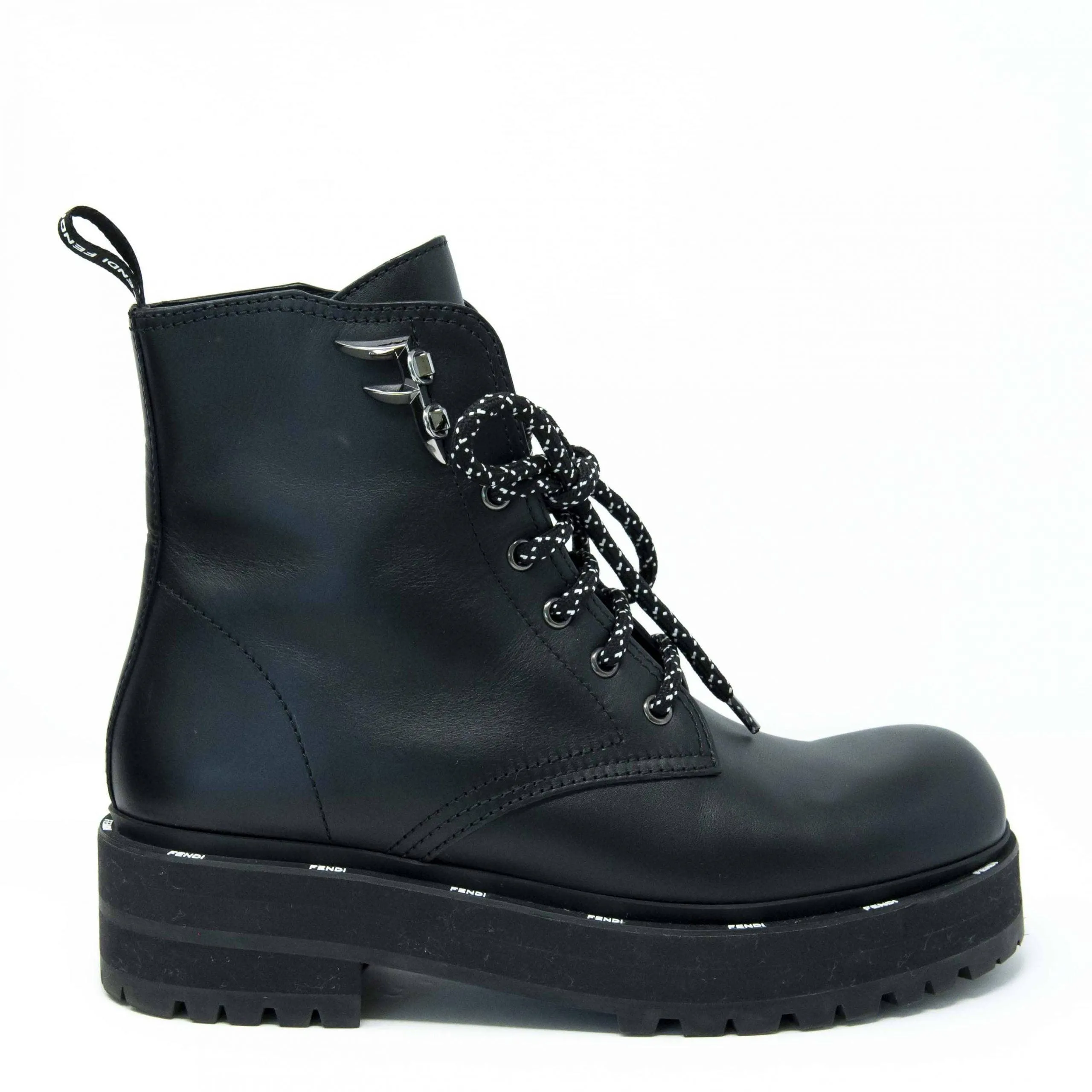 Fendi Black Freedom 50 Boots 40