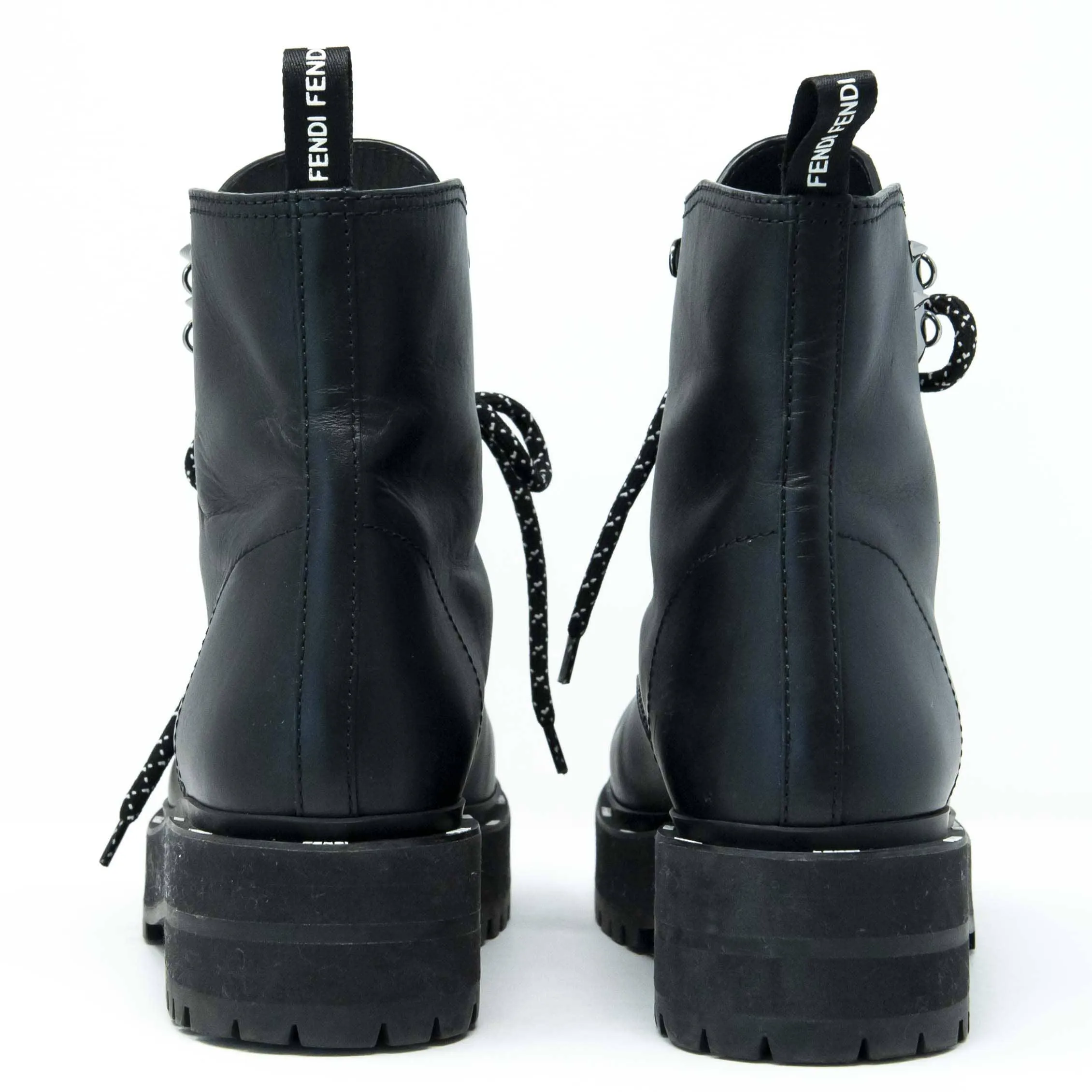 Fendi Black Freedom 50 Boots 40