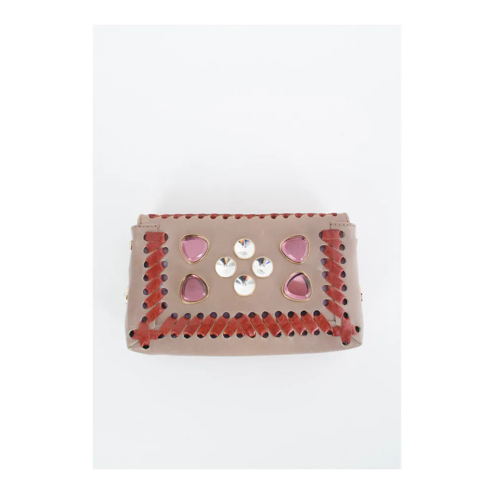 Fendi Jeweled Clutch