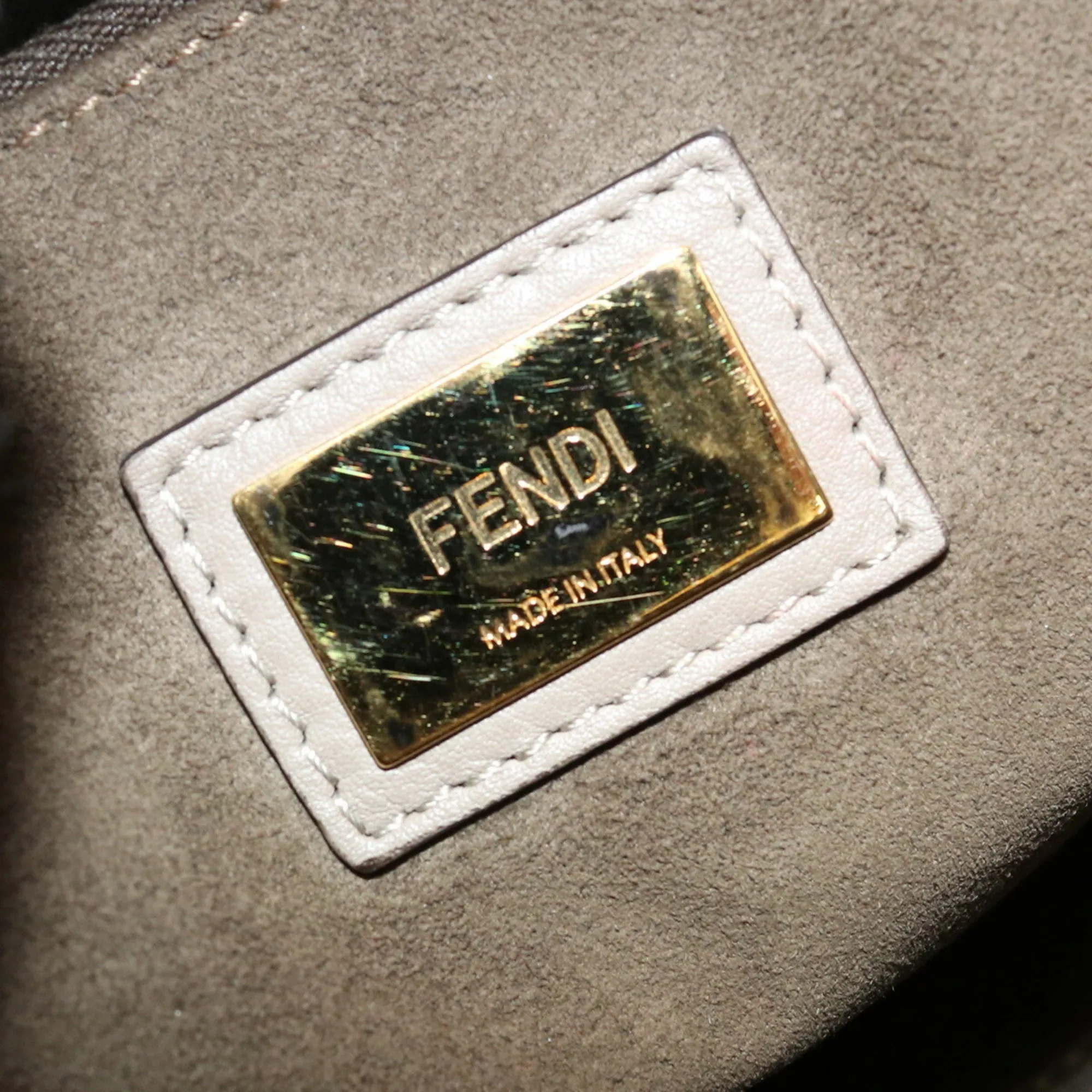 FENDI Peekaboo Medium 8BN290 3ZL Handbag Leather Ladies
