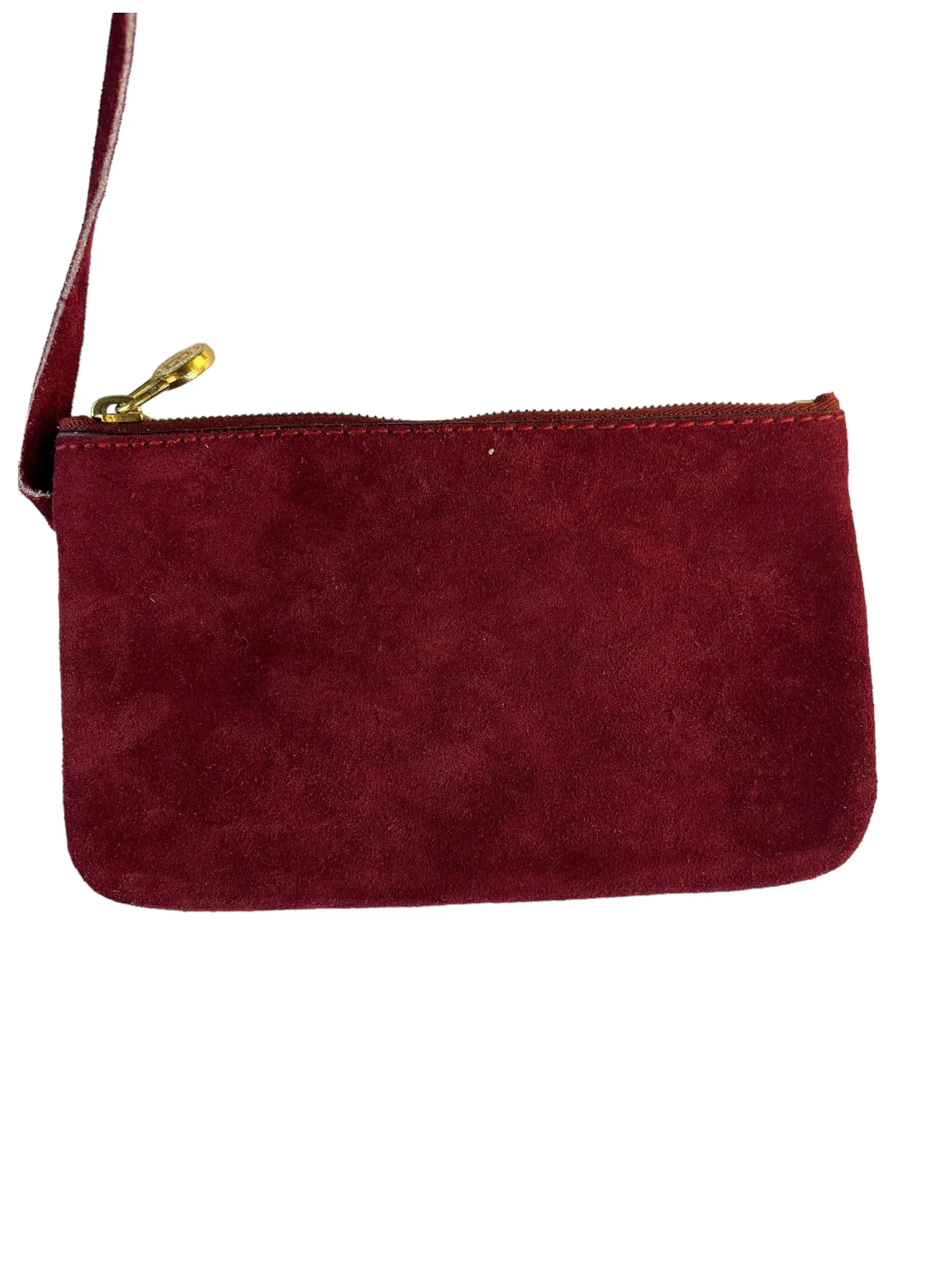 Fendi Perforated Suede Bucket Bag