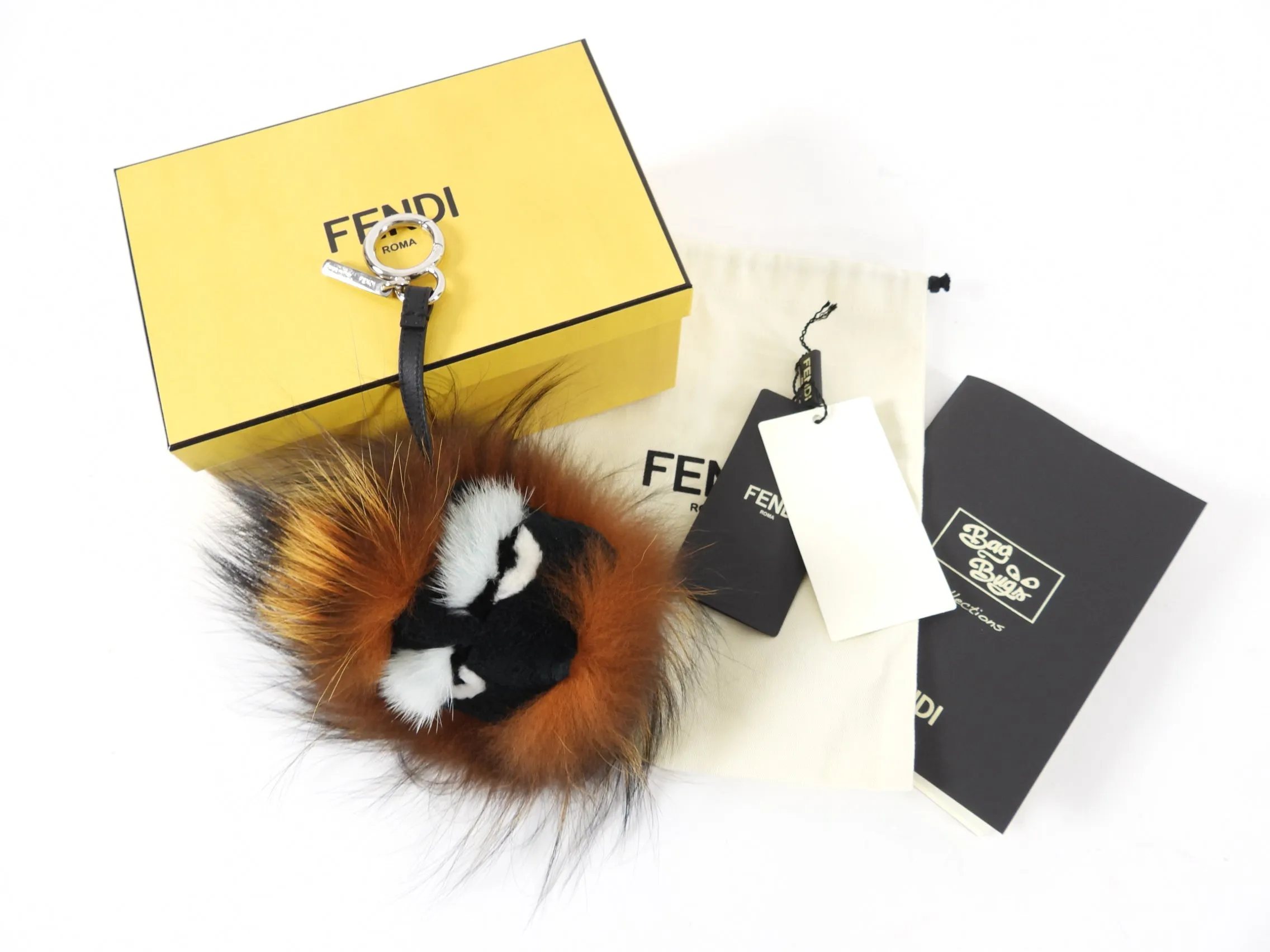 Fendi Resort 2015 Furebel large Bag Bug Charm