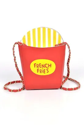 French Fries Crossbody Swing Clutch