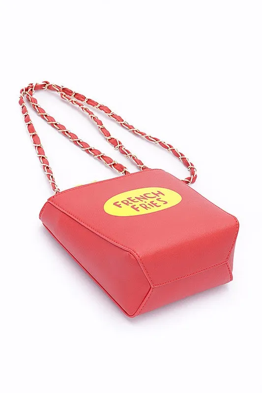French Fries Crossbody Swing Clutch