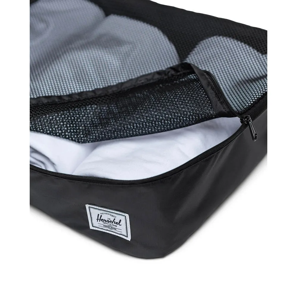 Herschel Kyoto Packing Cubes Black