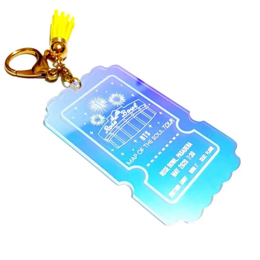 Holographic Acrylic Keychains