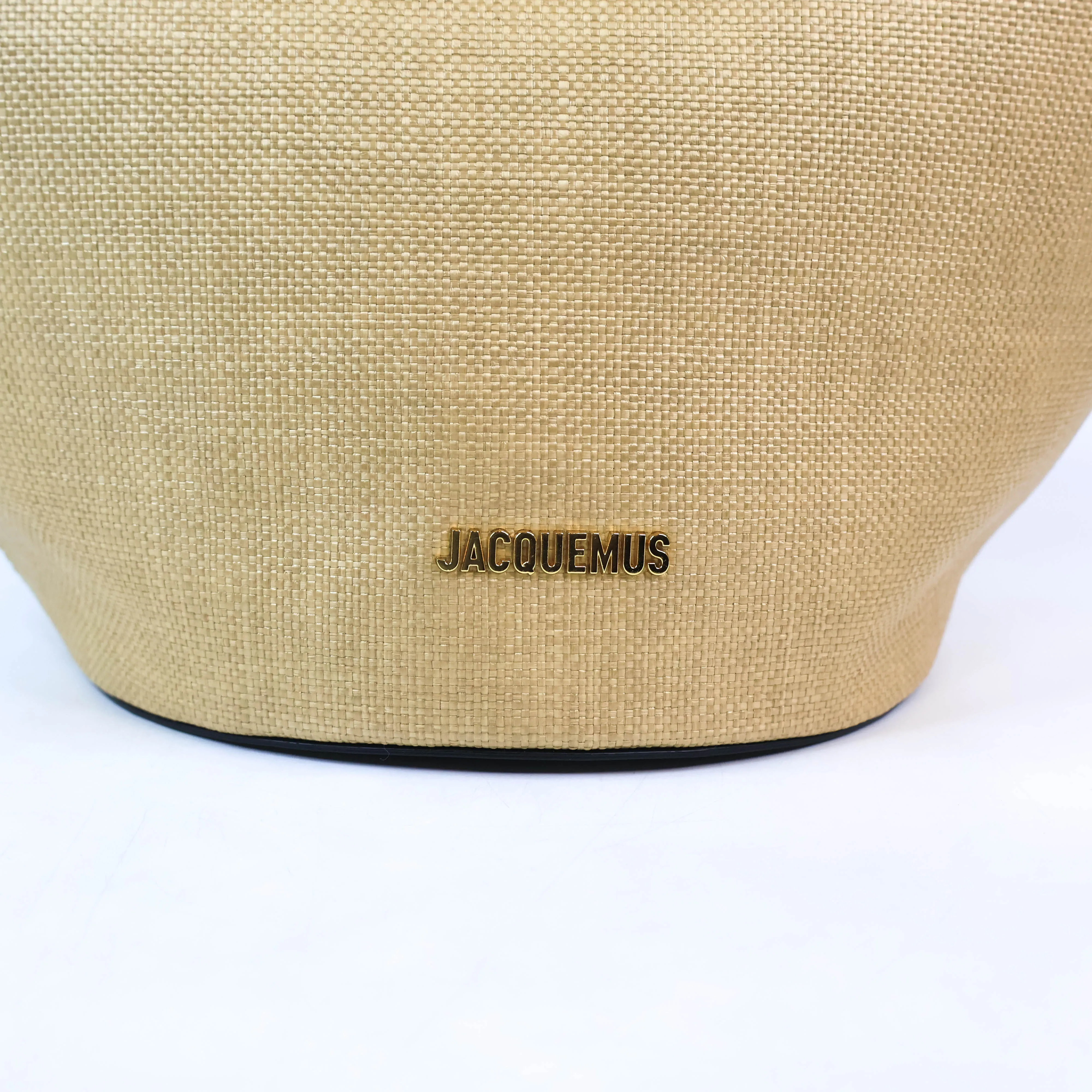 Jacquemus Le Bambola Bucket Beige Black