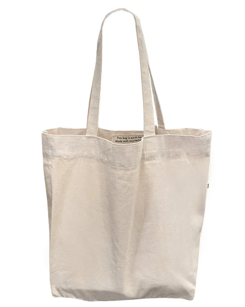 Large Recycled Canvas Bag w/Full Gusset - RC241