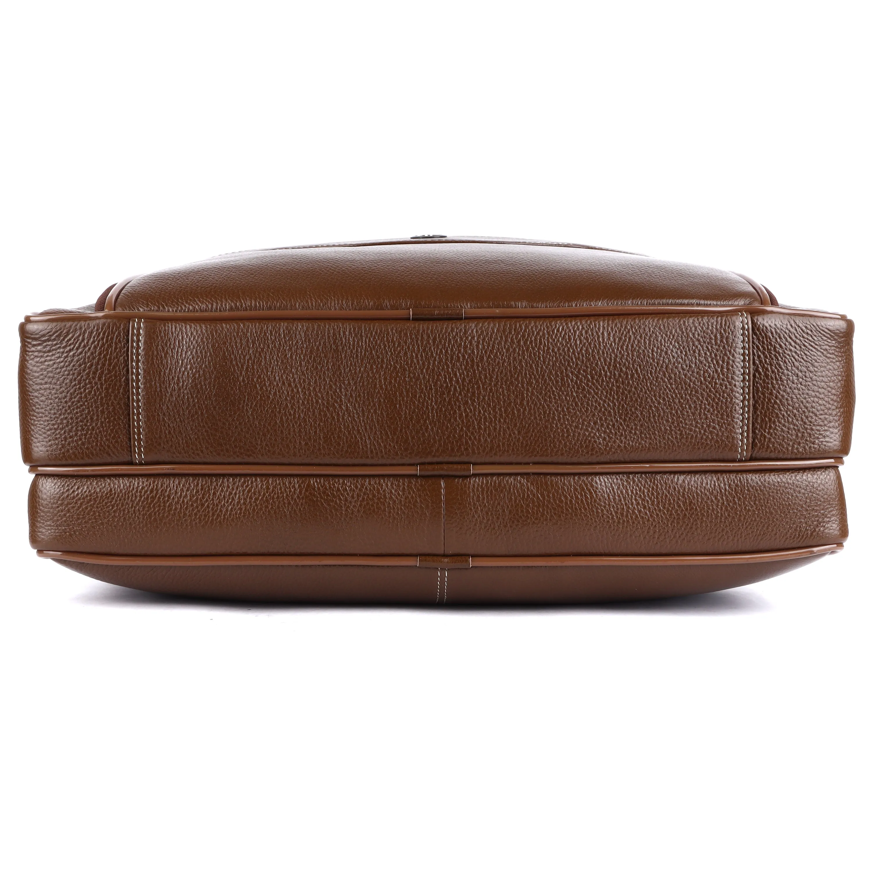 Leather Office Laptop Bags For Mens - Fits Up to 16-inch Laptop/MacBook - 1 Year Warranty Included