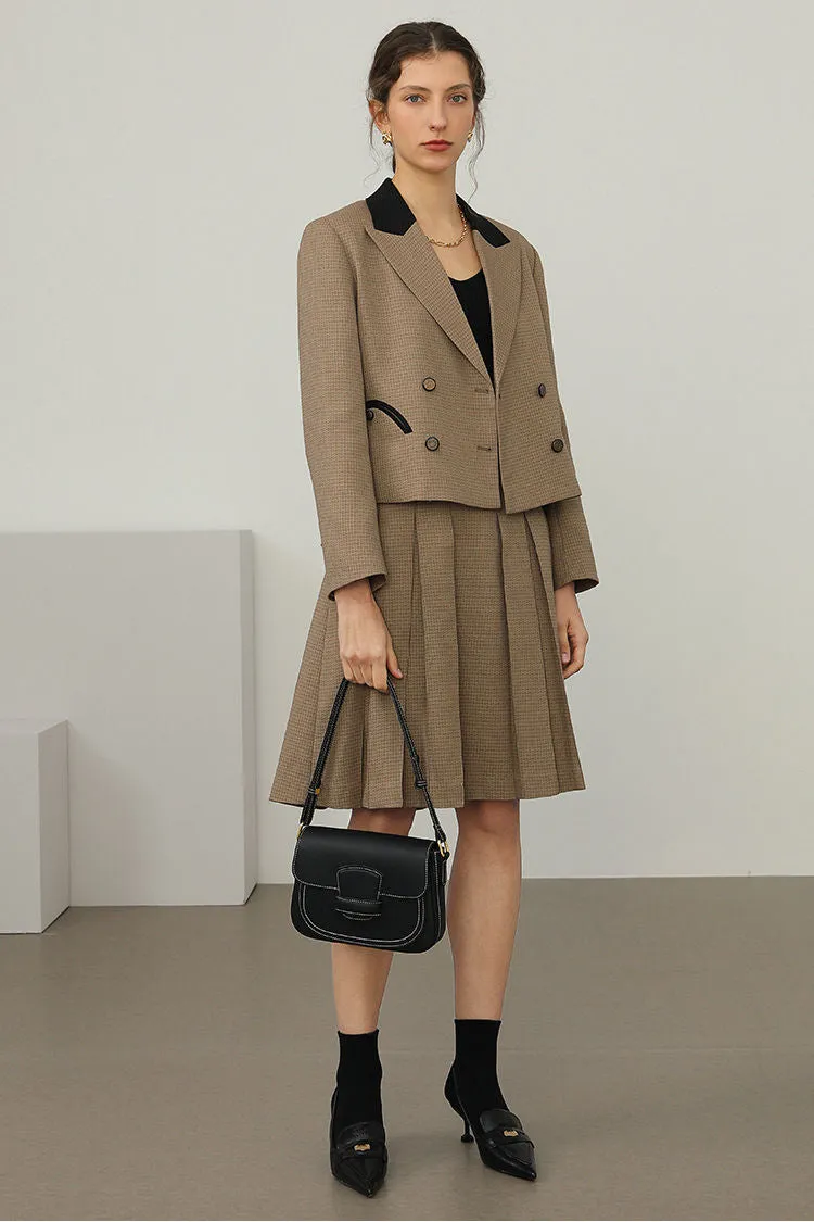 Leather Shoulder Saddle Bag