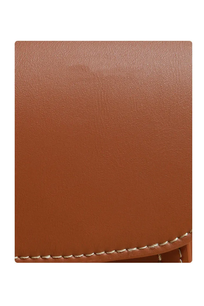 Leather Shoulder Saddle Bag