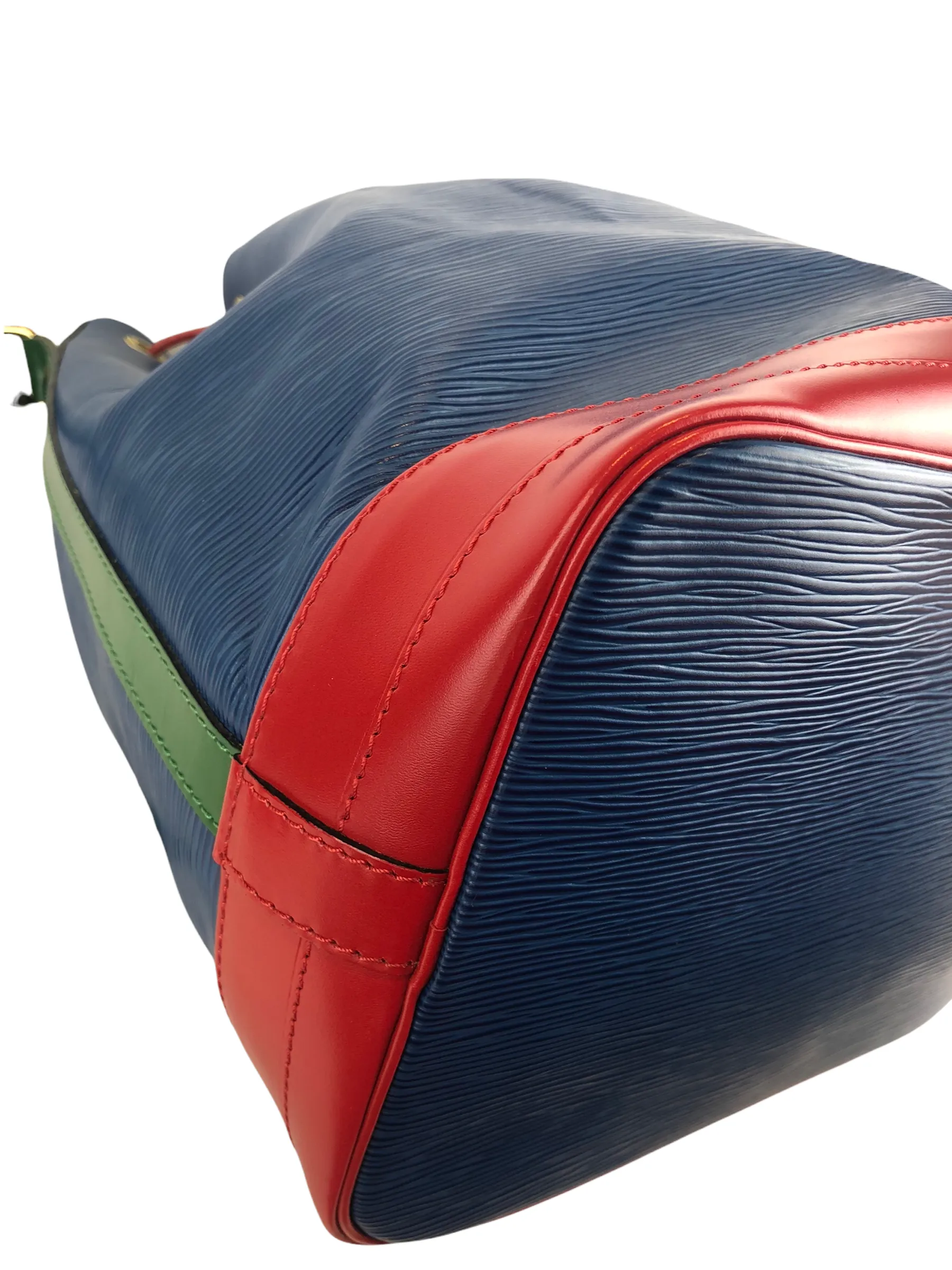 Louis Vuitton Tricolour ‘Noe’ Epi Leather Bucket Bag