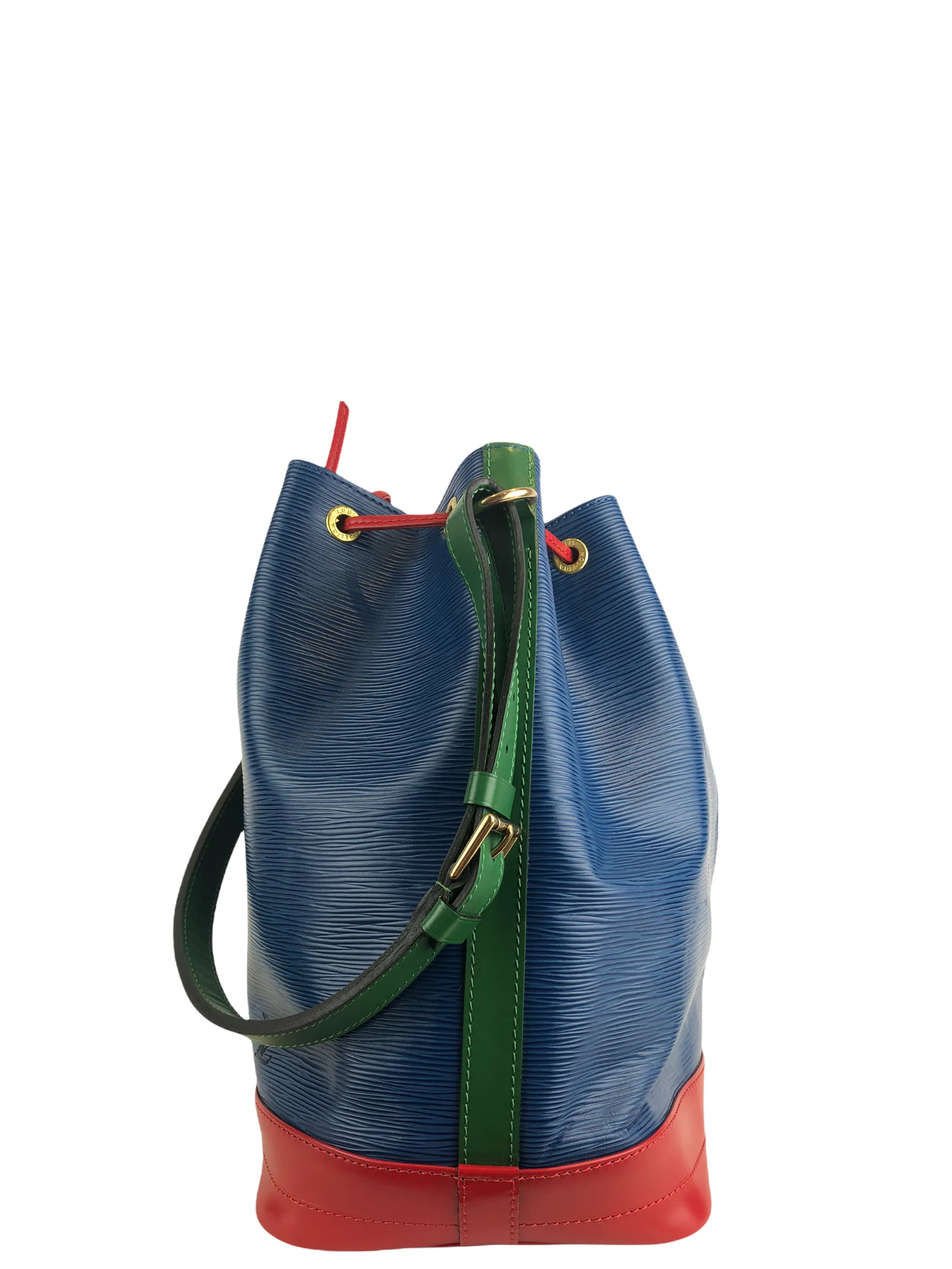 Louis Vuitton Tricolour ‘Noe’ Epi Leather Bucket Bag