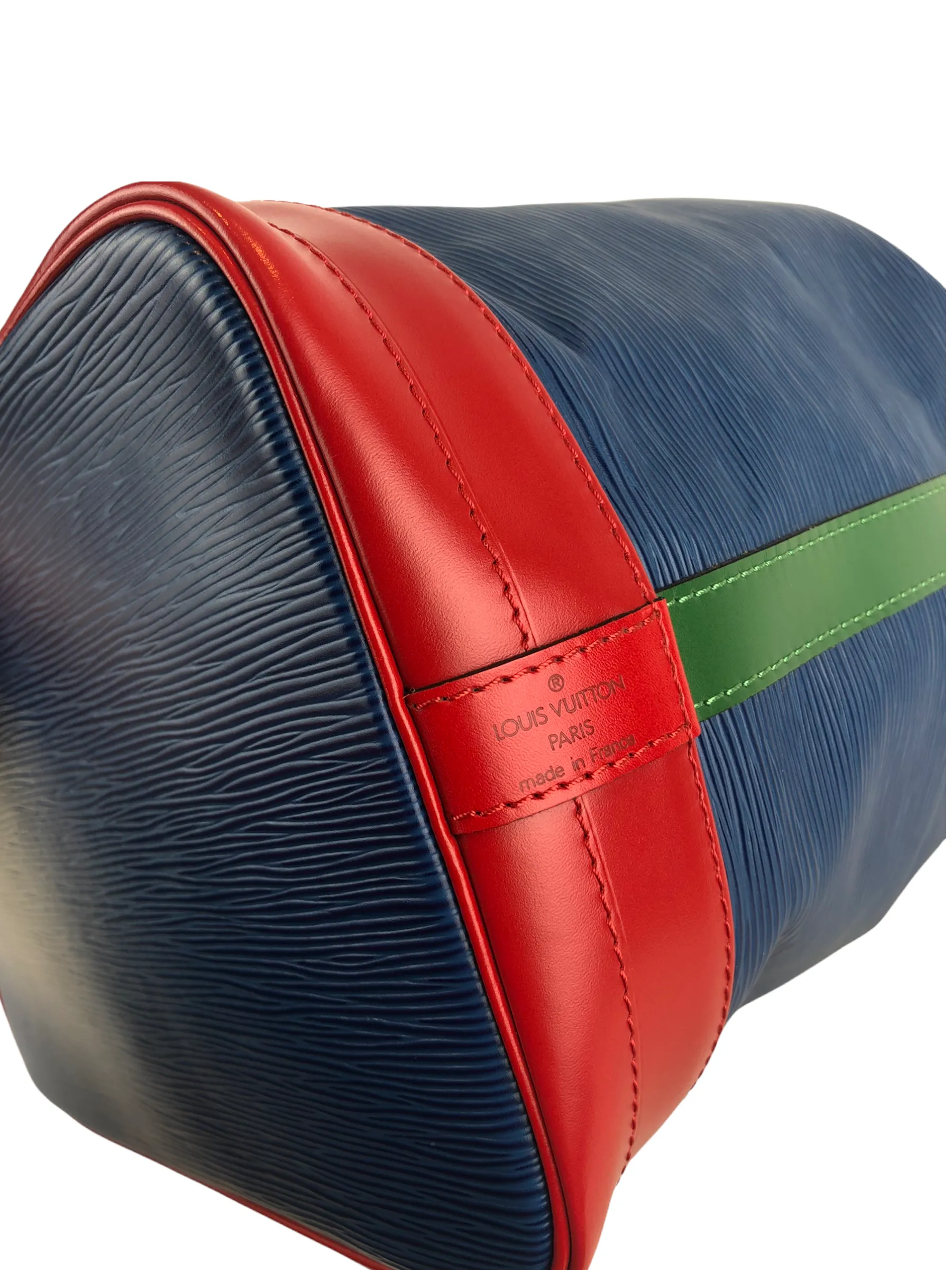 Louis Vuitton Tricolour ‘Noe’ Epi Leather Bucket Bag