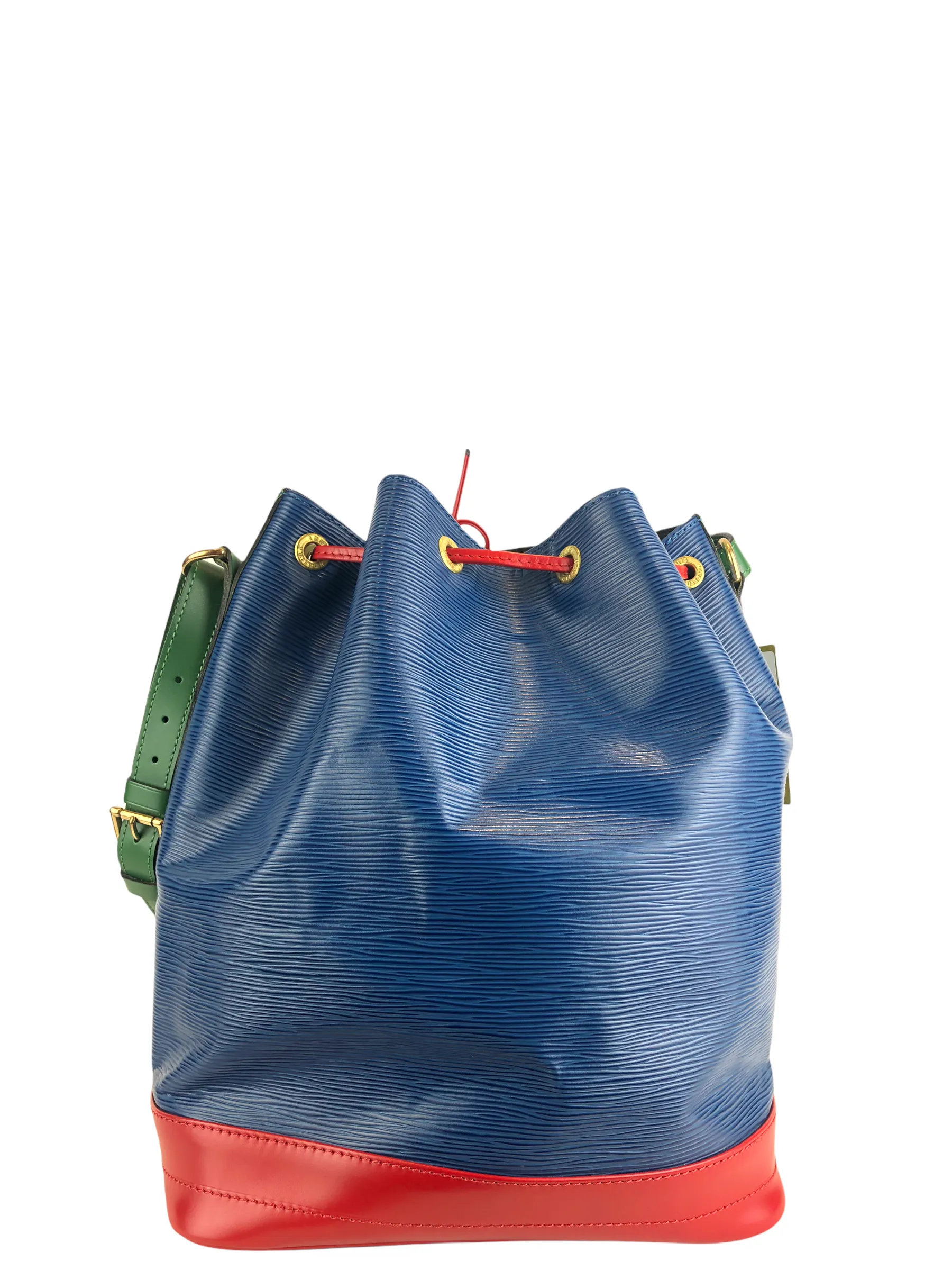 Louis Vuitton Tricolour ‘Noe’ Epi Leather Bucket Bag