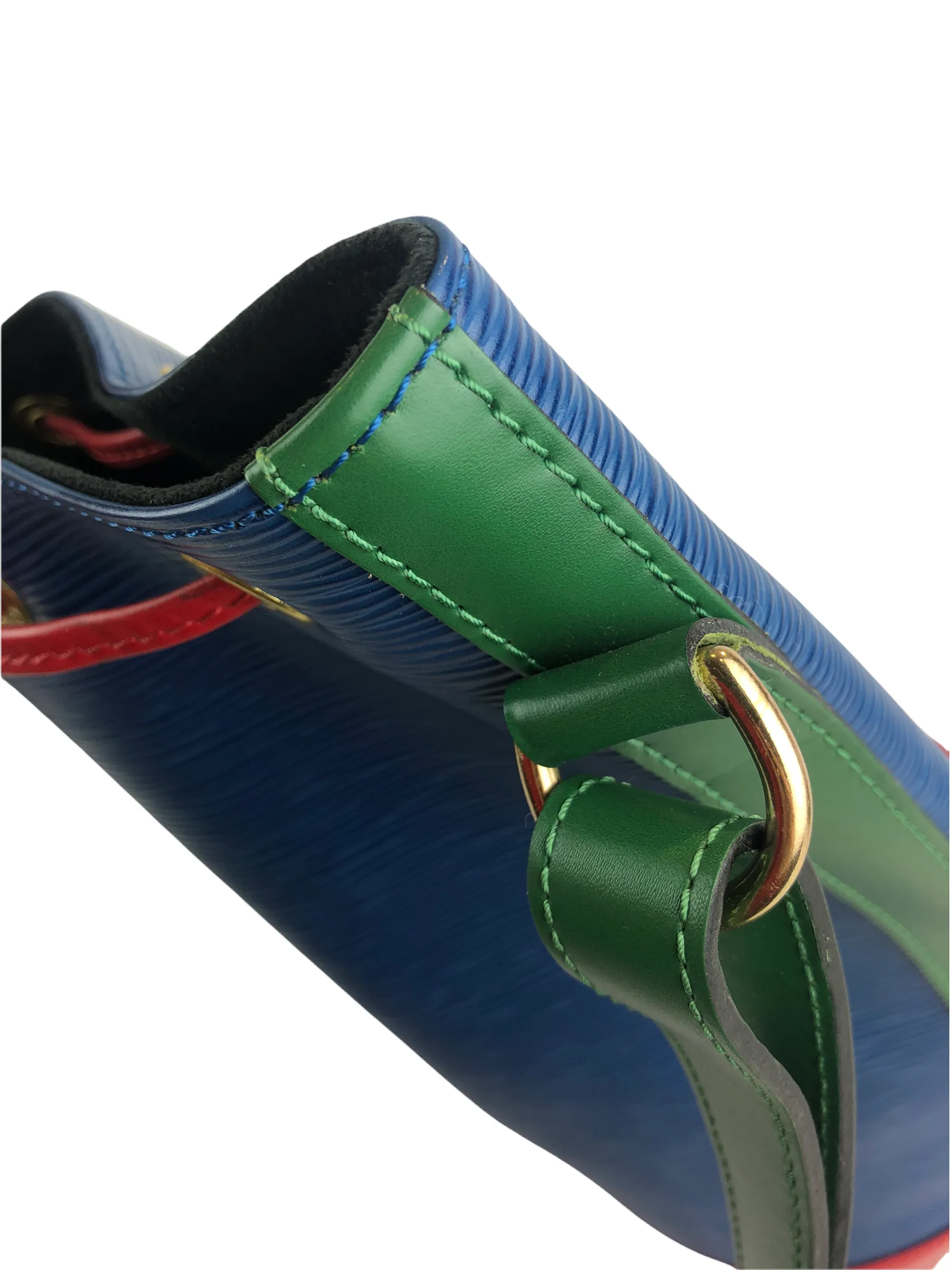Louis Vuitton Tricolour ‘Noe’ Epi Leather Bucket Bag