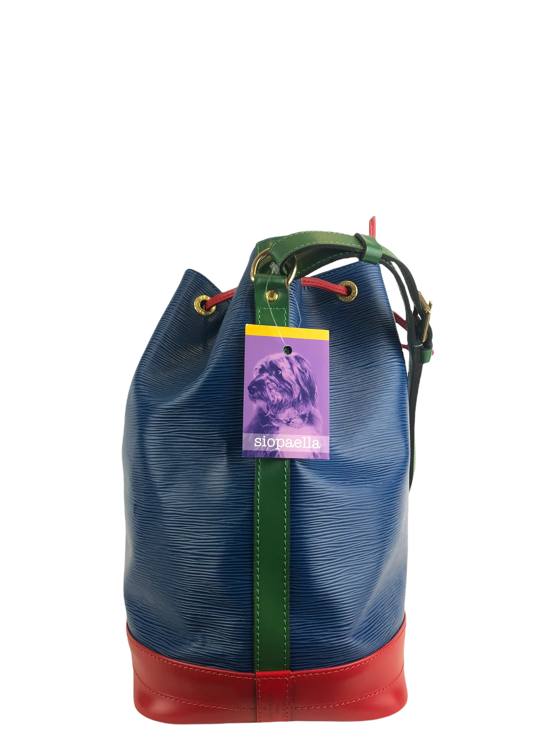 Louis Vuitton Tricolour ‘Noe’ Epi Leather Bucket Bag